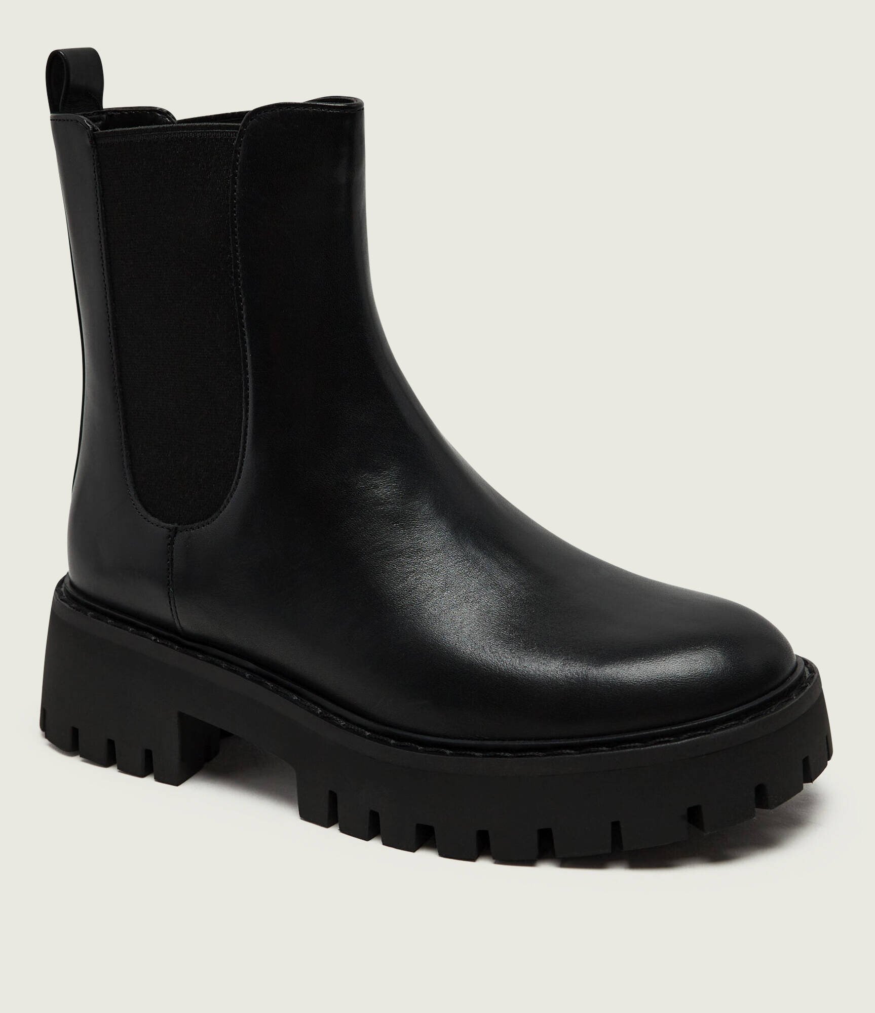 Michael Kors De piele ghete chelsea Asher