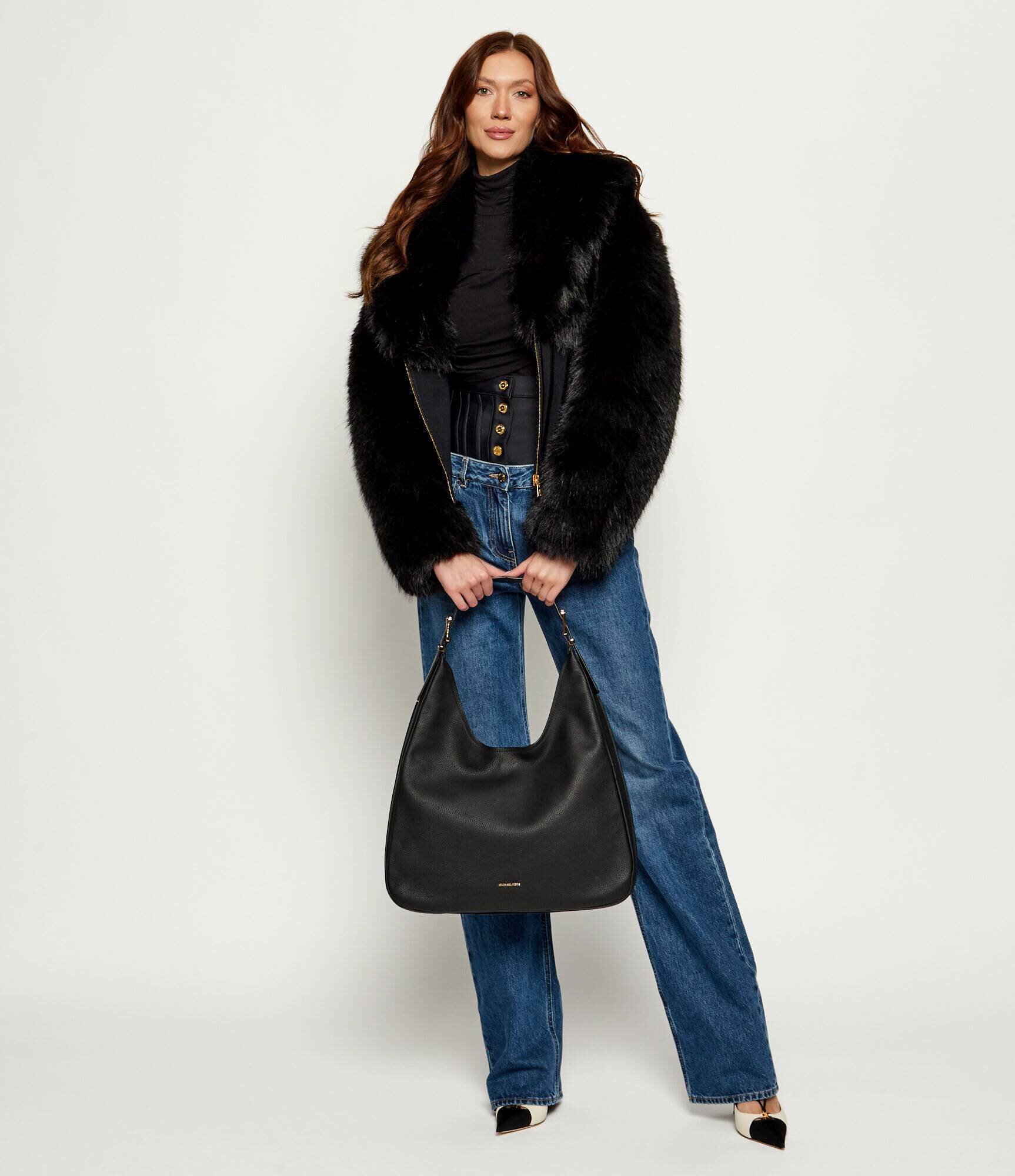 Michael Kors De piele hobo NOLITA