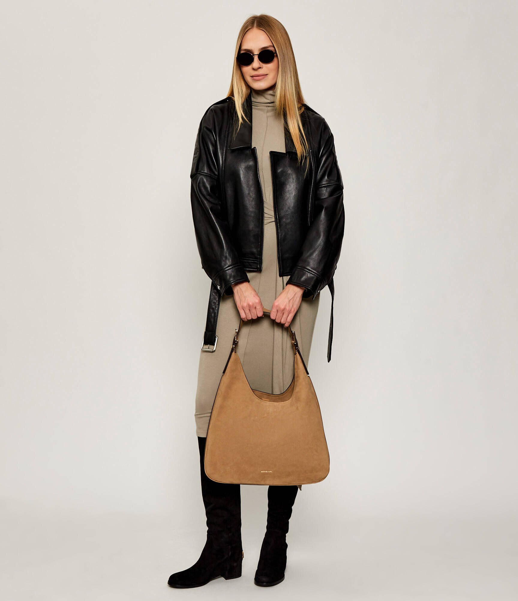 Michael Kors De piele hobo Nolita