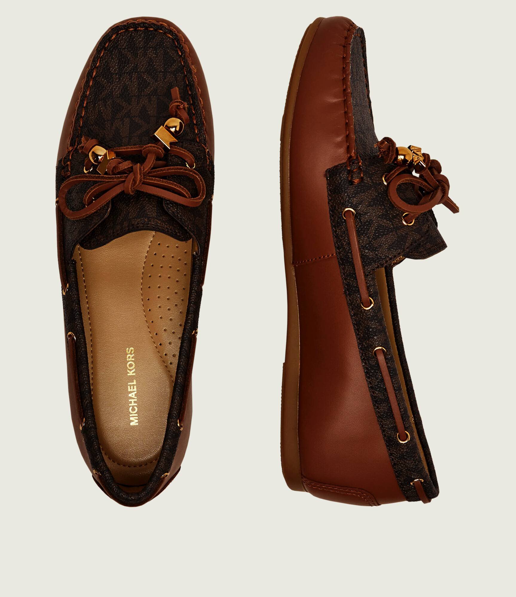 Michael Kors De piele mocasini Fallon