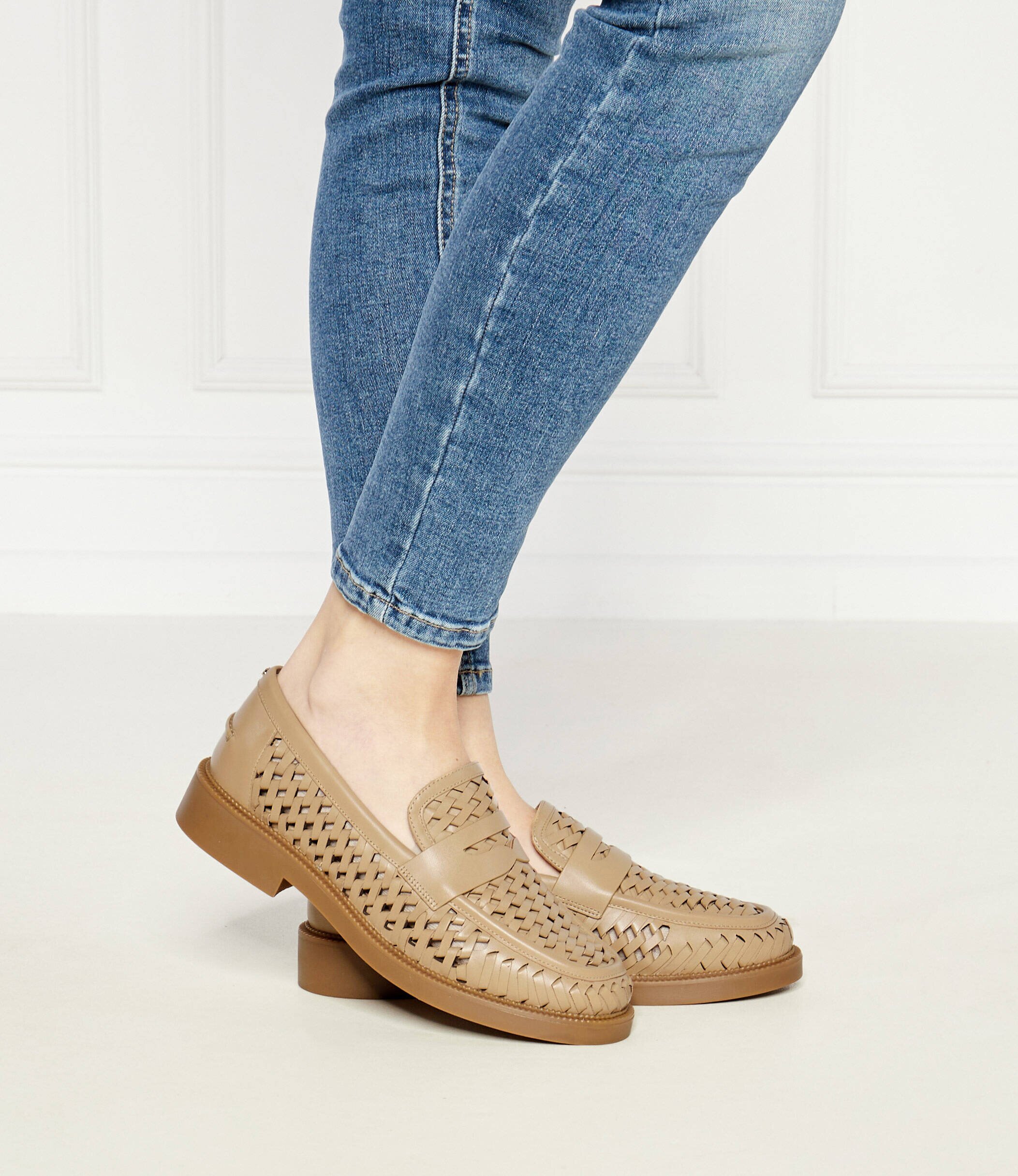Michael Kors De piele pantofi loafer Eden