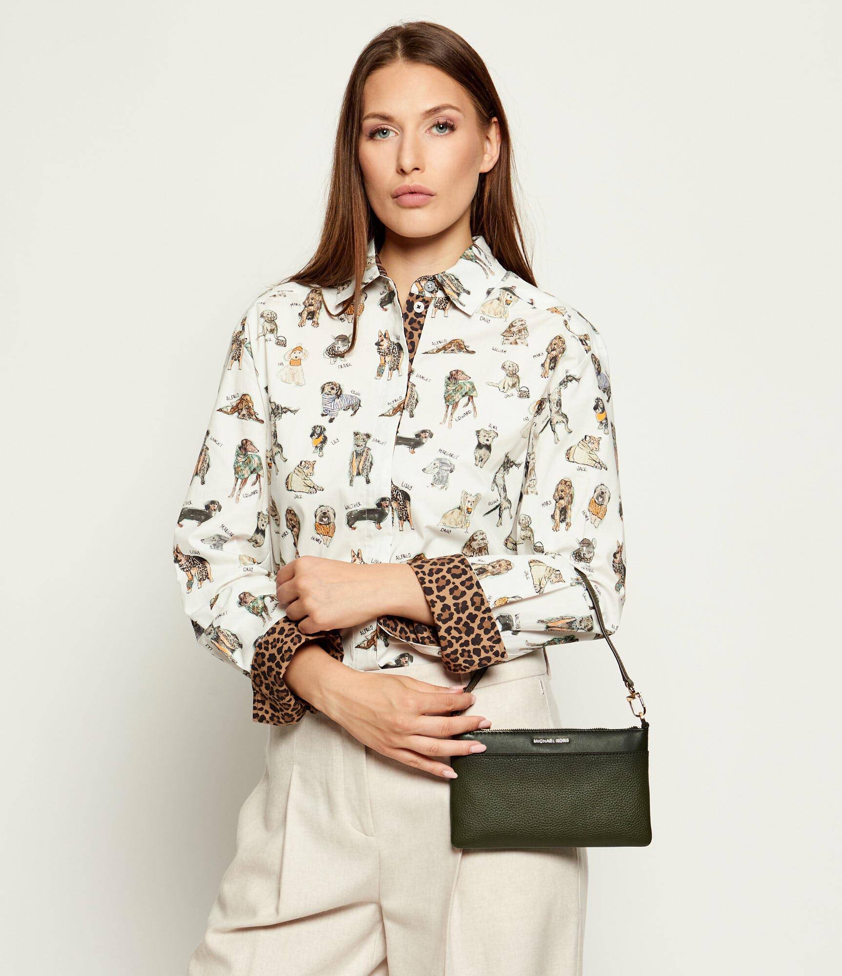 Michael Kors De piele poșetă plic Jet Set