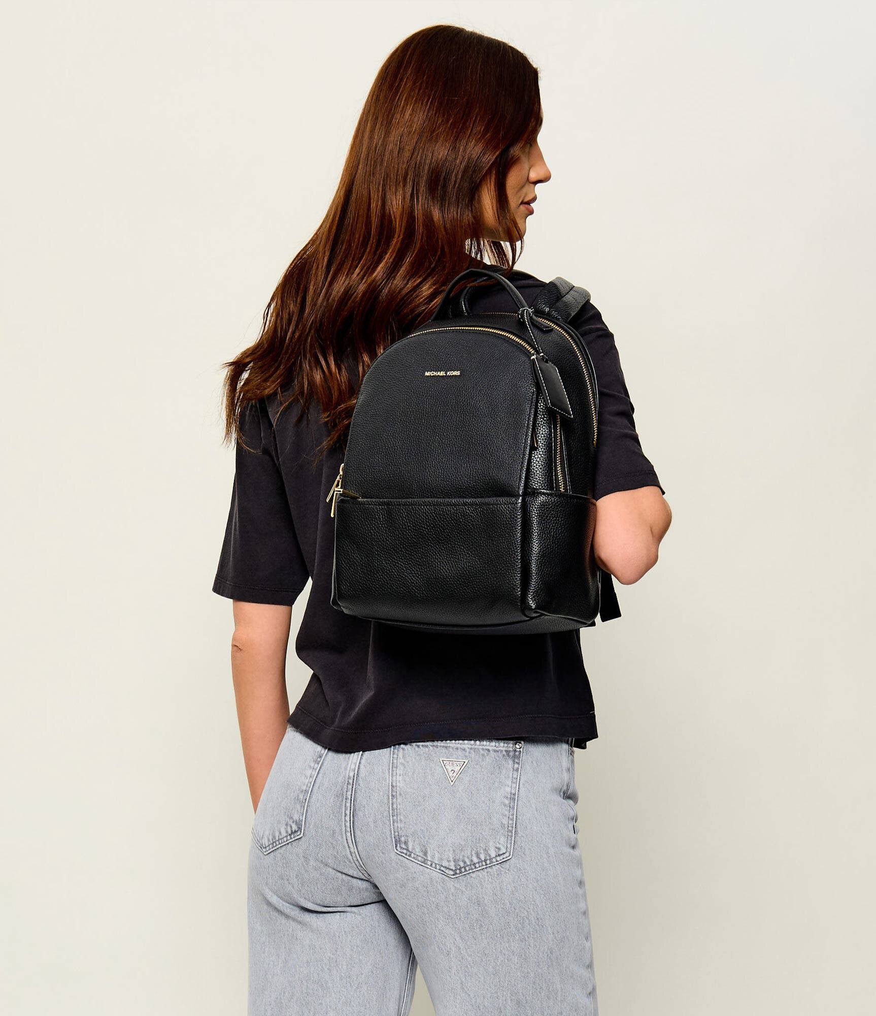 Michael Kors De piele rucsac SABLE
