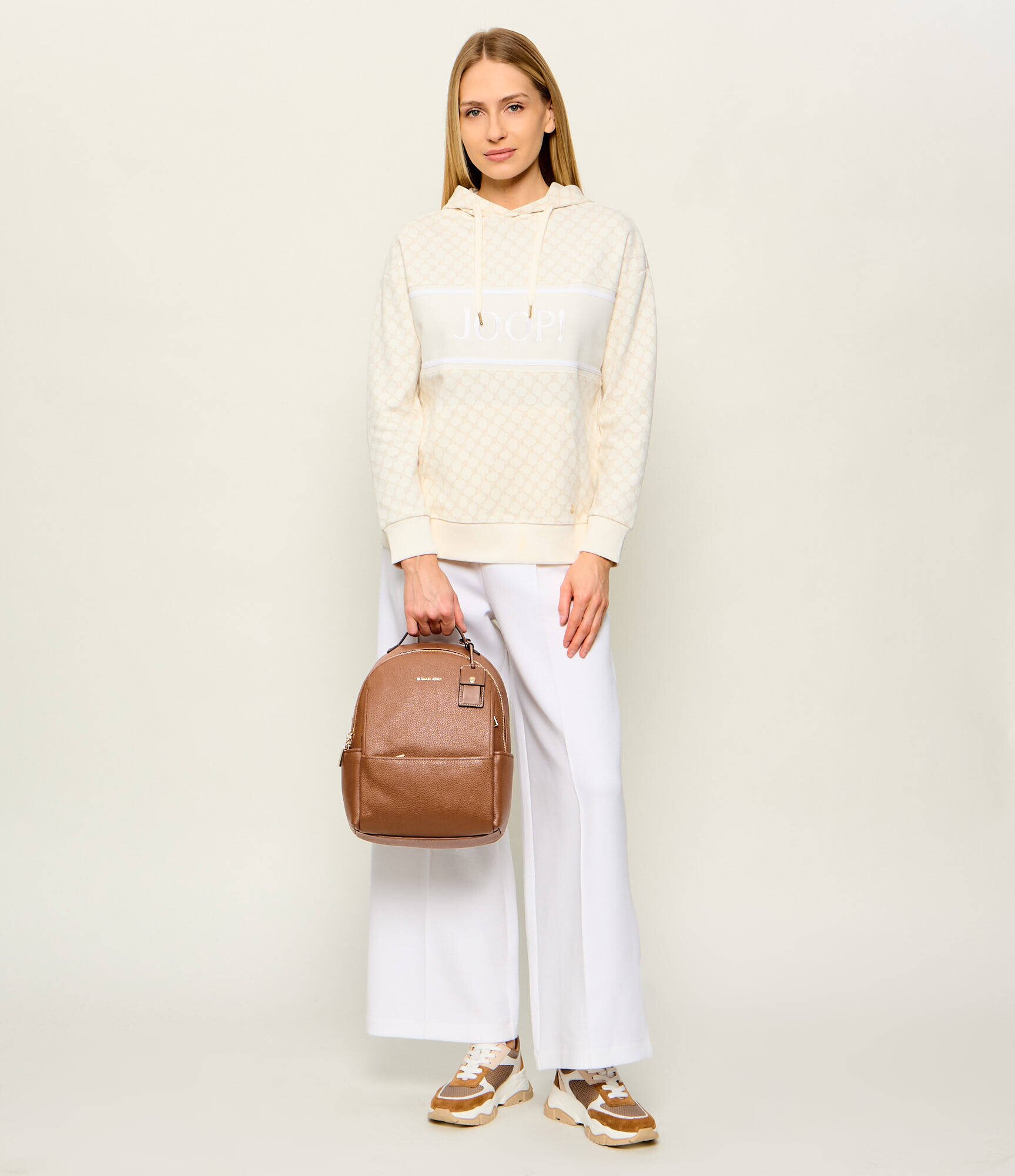 Michael Kors De piele rucsac SABLE