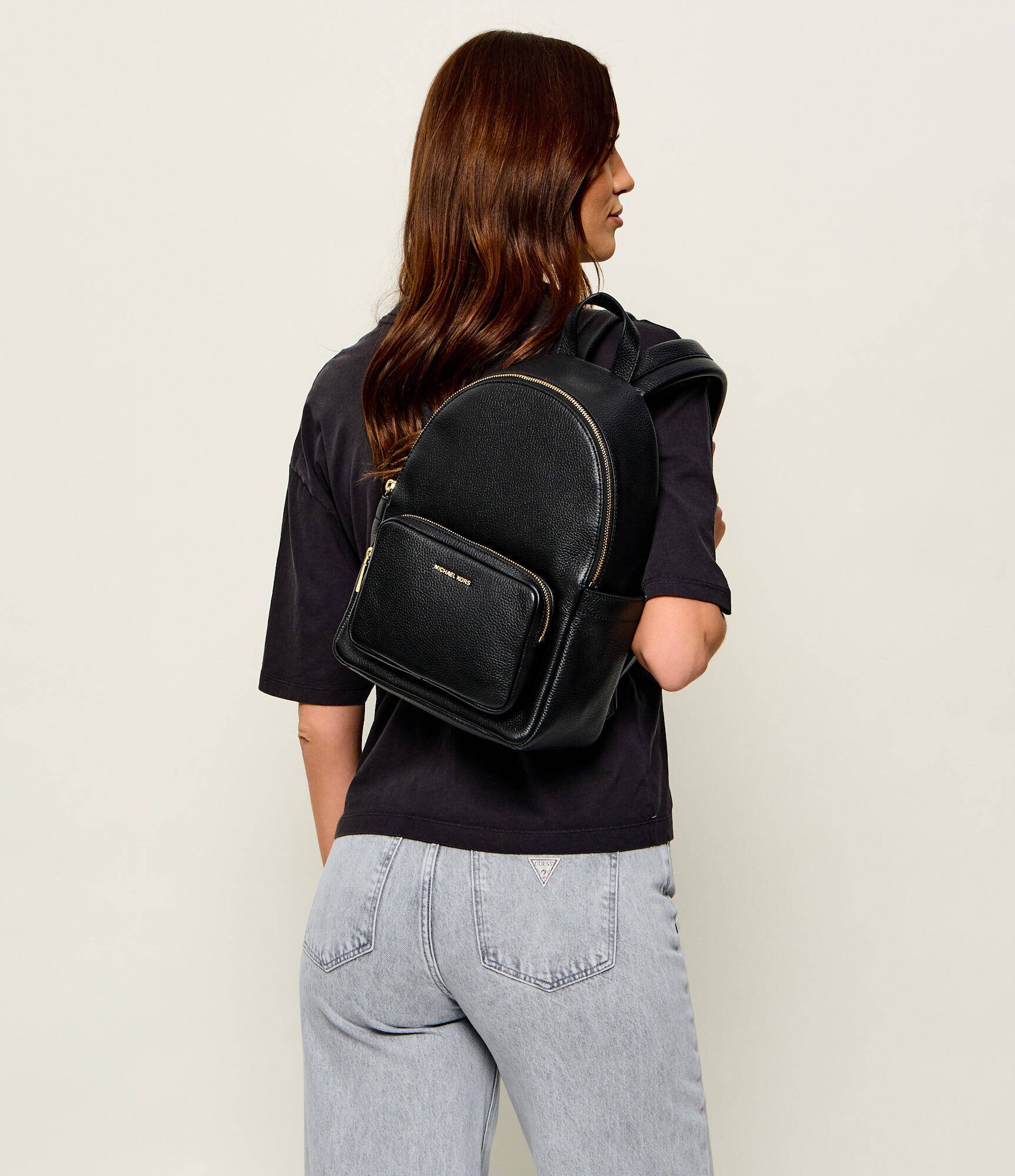 Michael Kors De piele rucsac TANNER