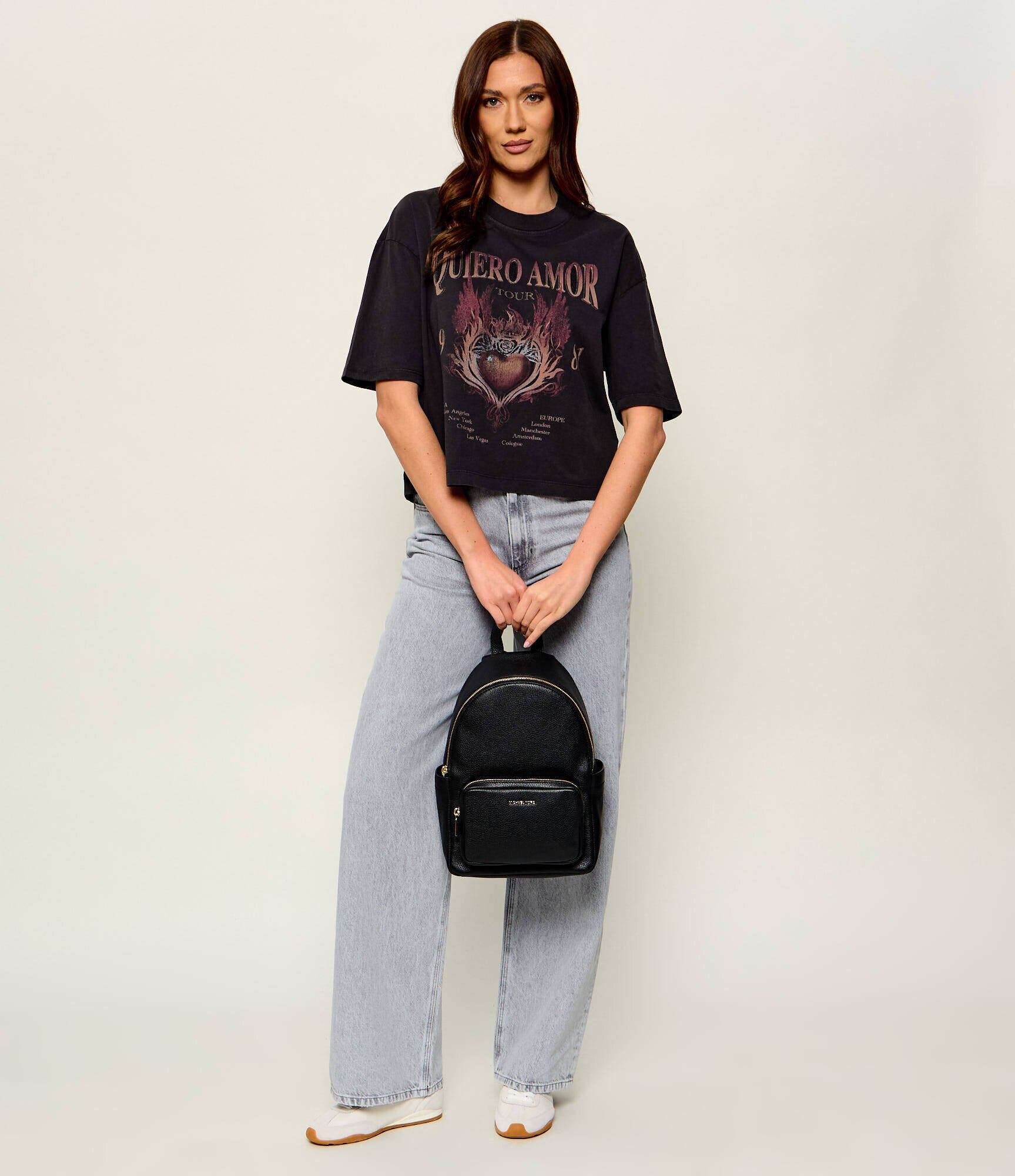 Michael Kors De piele rucsac TANNER