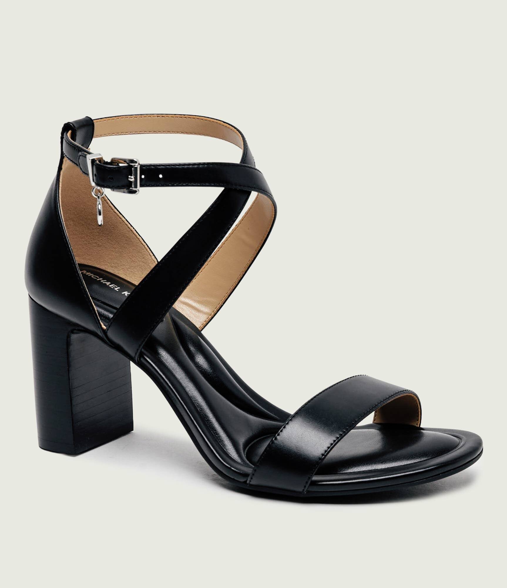 Michael Kors De piele sandale cu toc gros ALEXA FLEX
