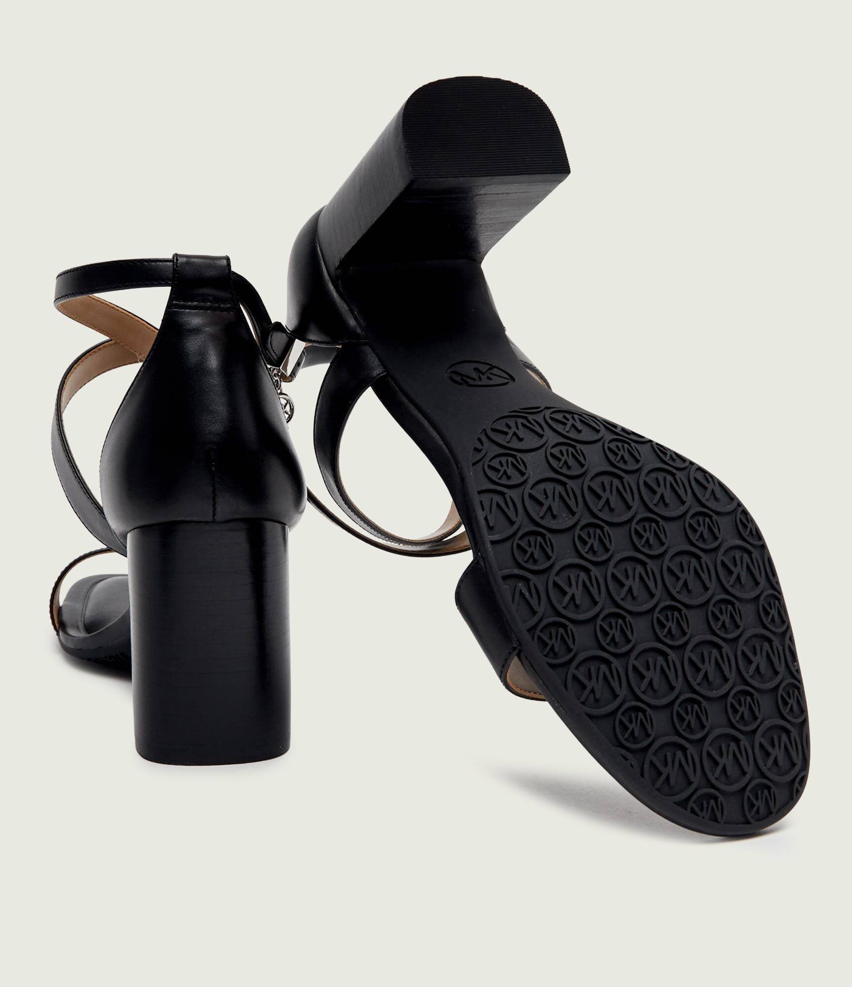 Michael Kors De piele sandale cu toc gros ALEXA FLEX