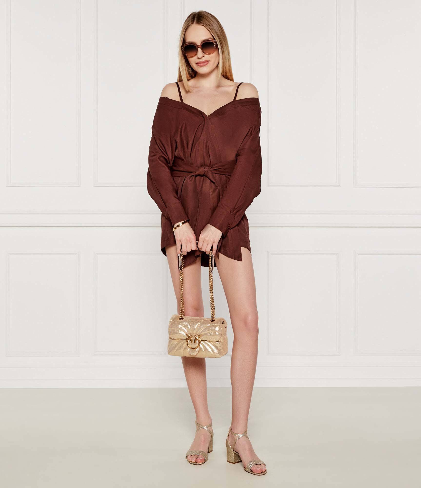 Michael Kors De piele sandale cu toc gros Serena