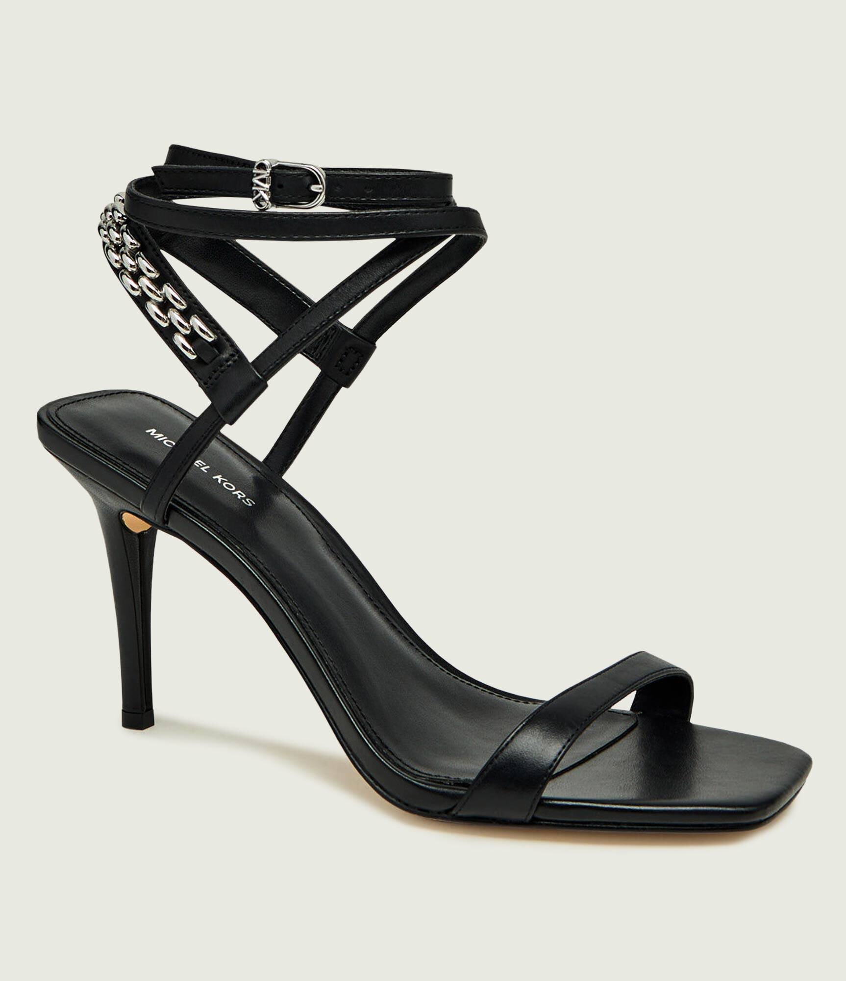 Michael Kors De piele sandale cu toc subțire MARCIA