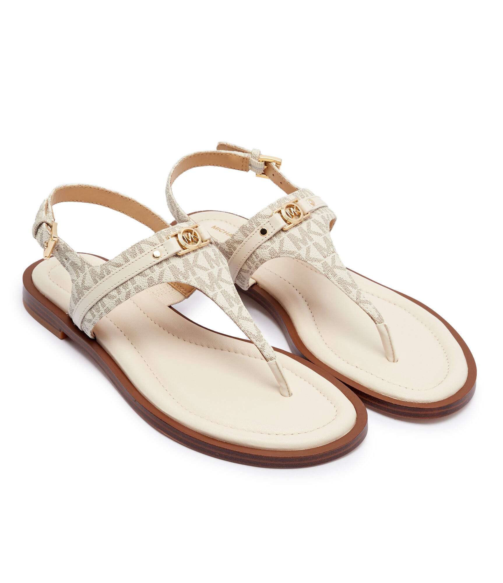 Michael Kors De piele sandale Mandy