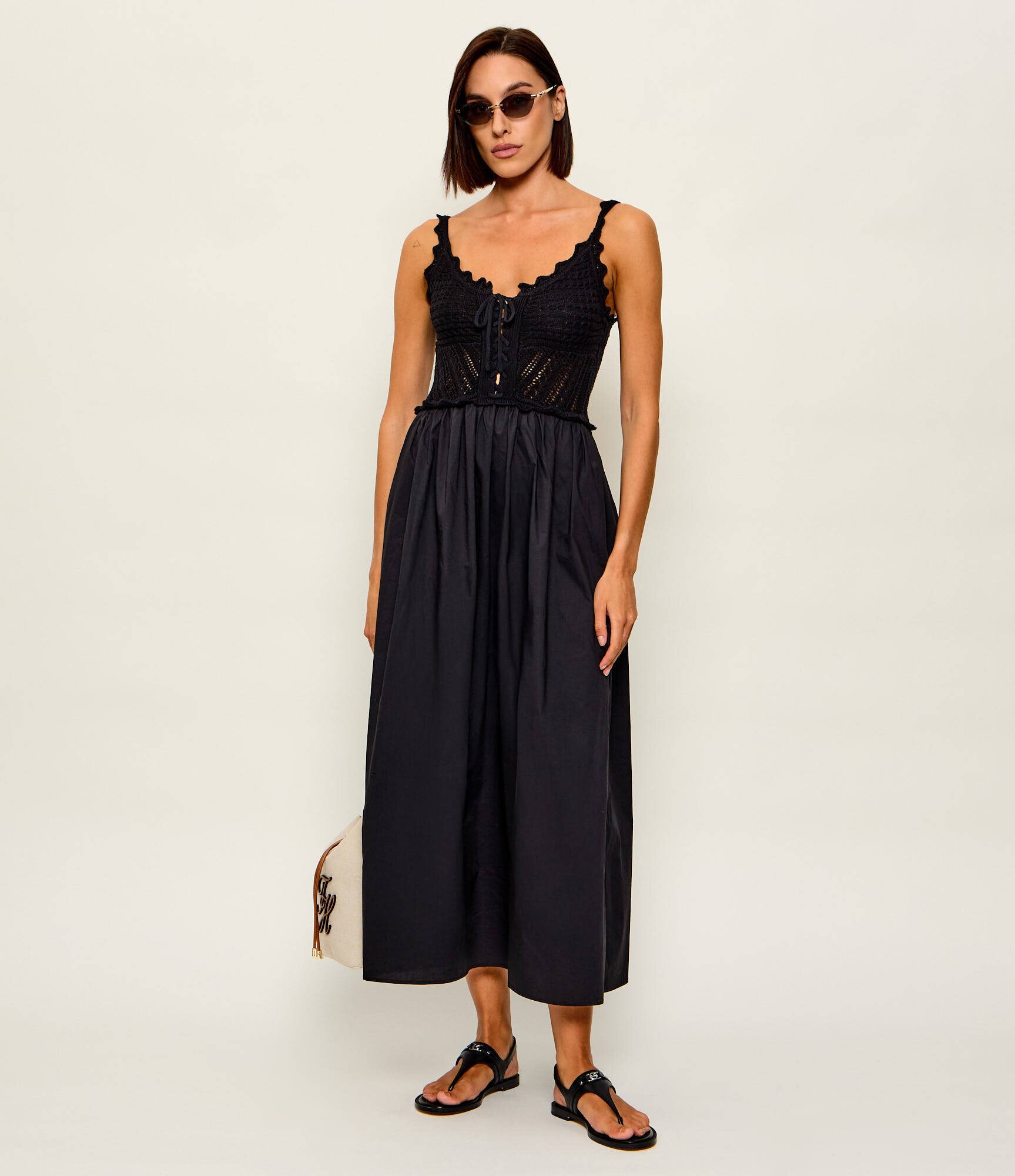 Michael Kors De piele sandale Mandy