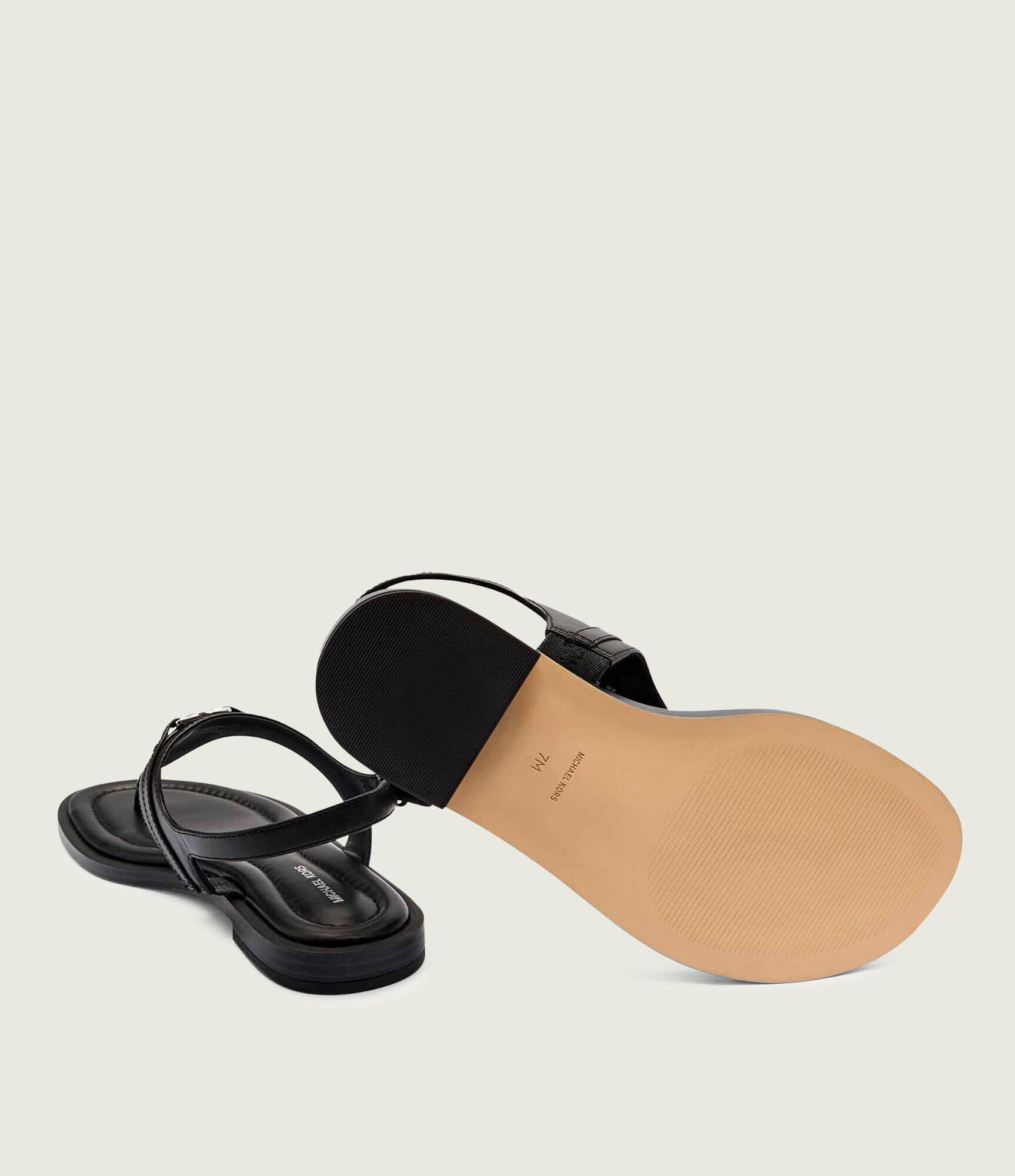 Michael Kors De piele sandale Mandy