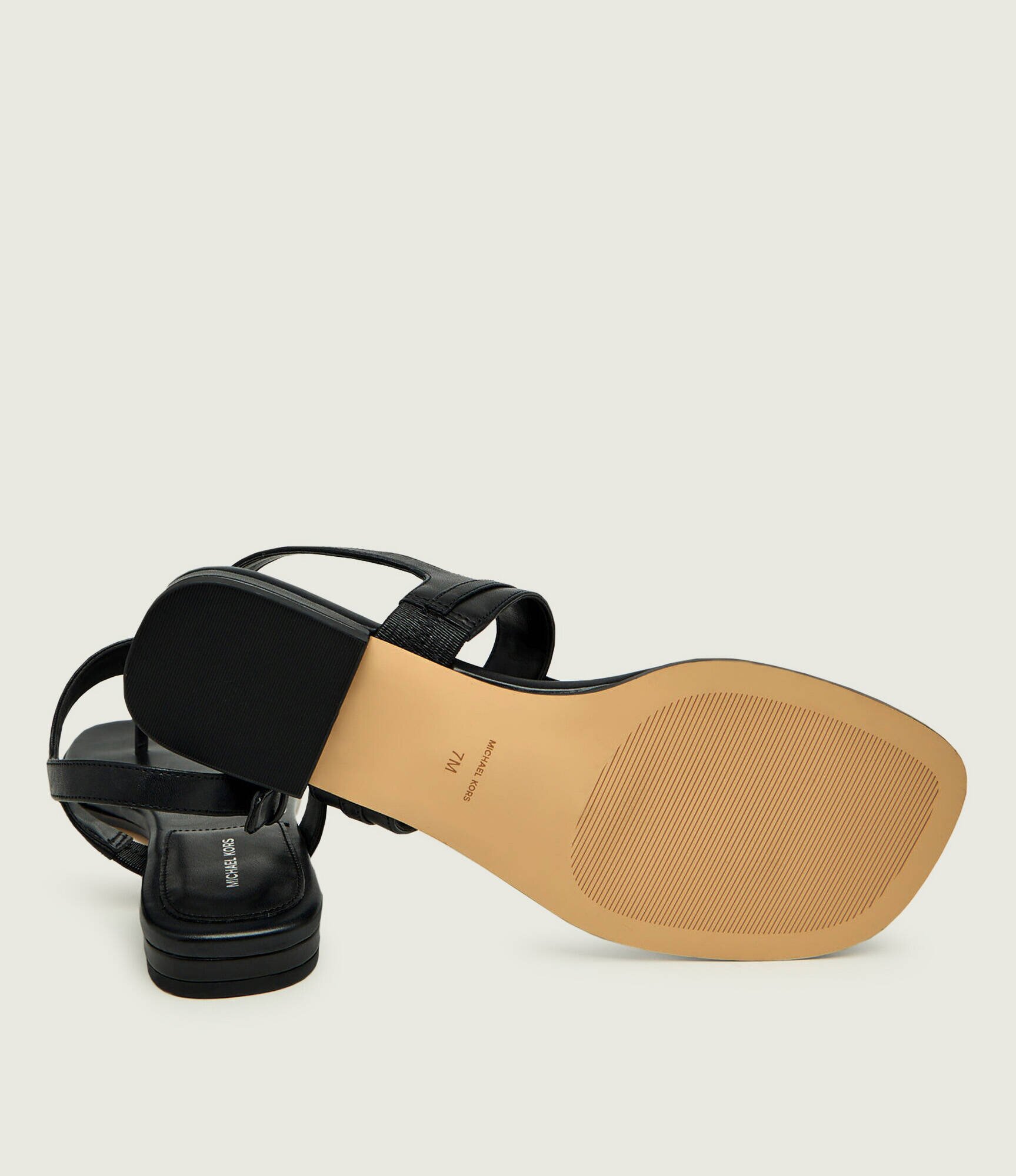 Michael Kors De piele sandale Marcia