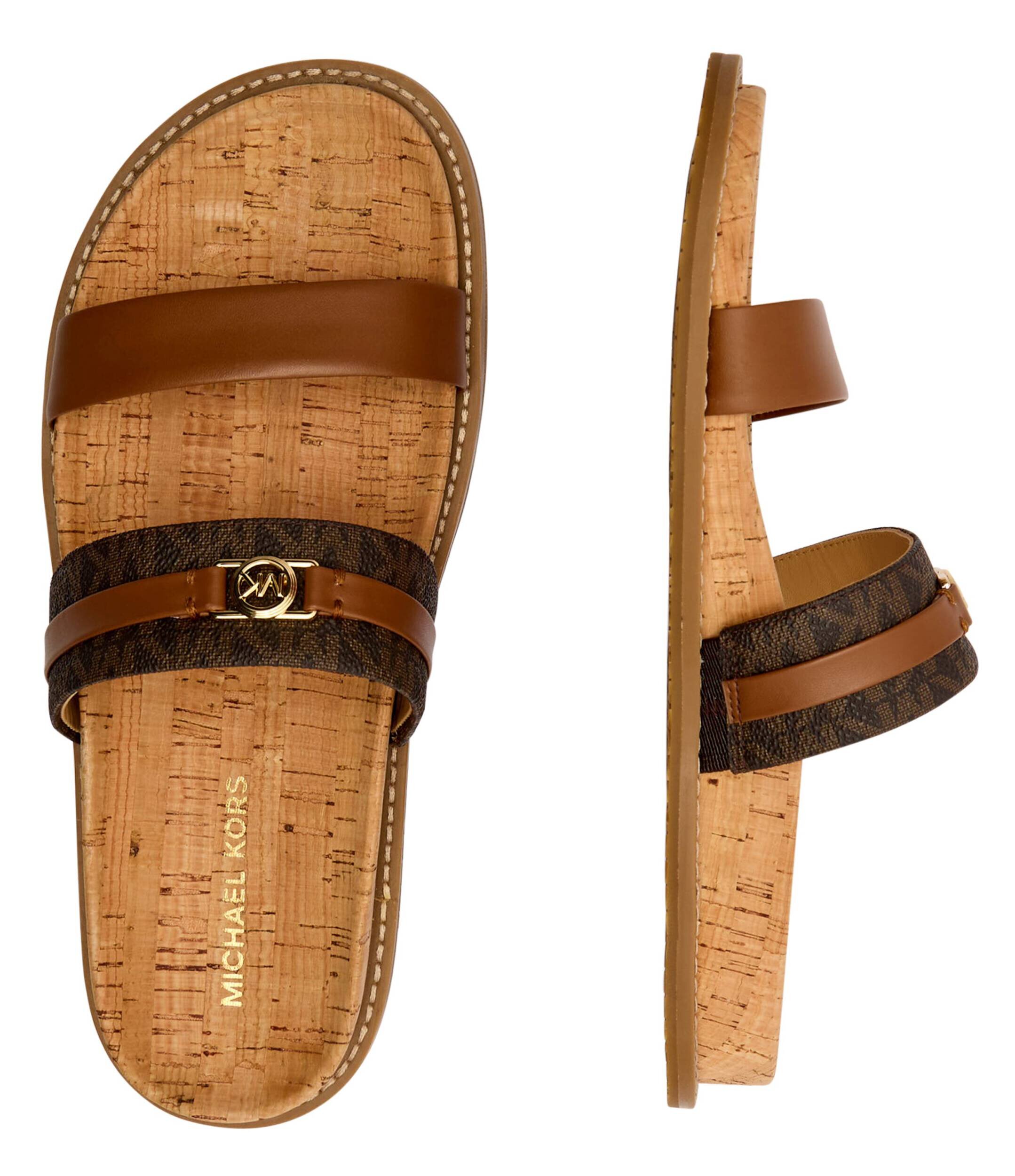 Michael Kors De piele șlapi Mandy