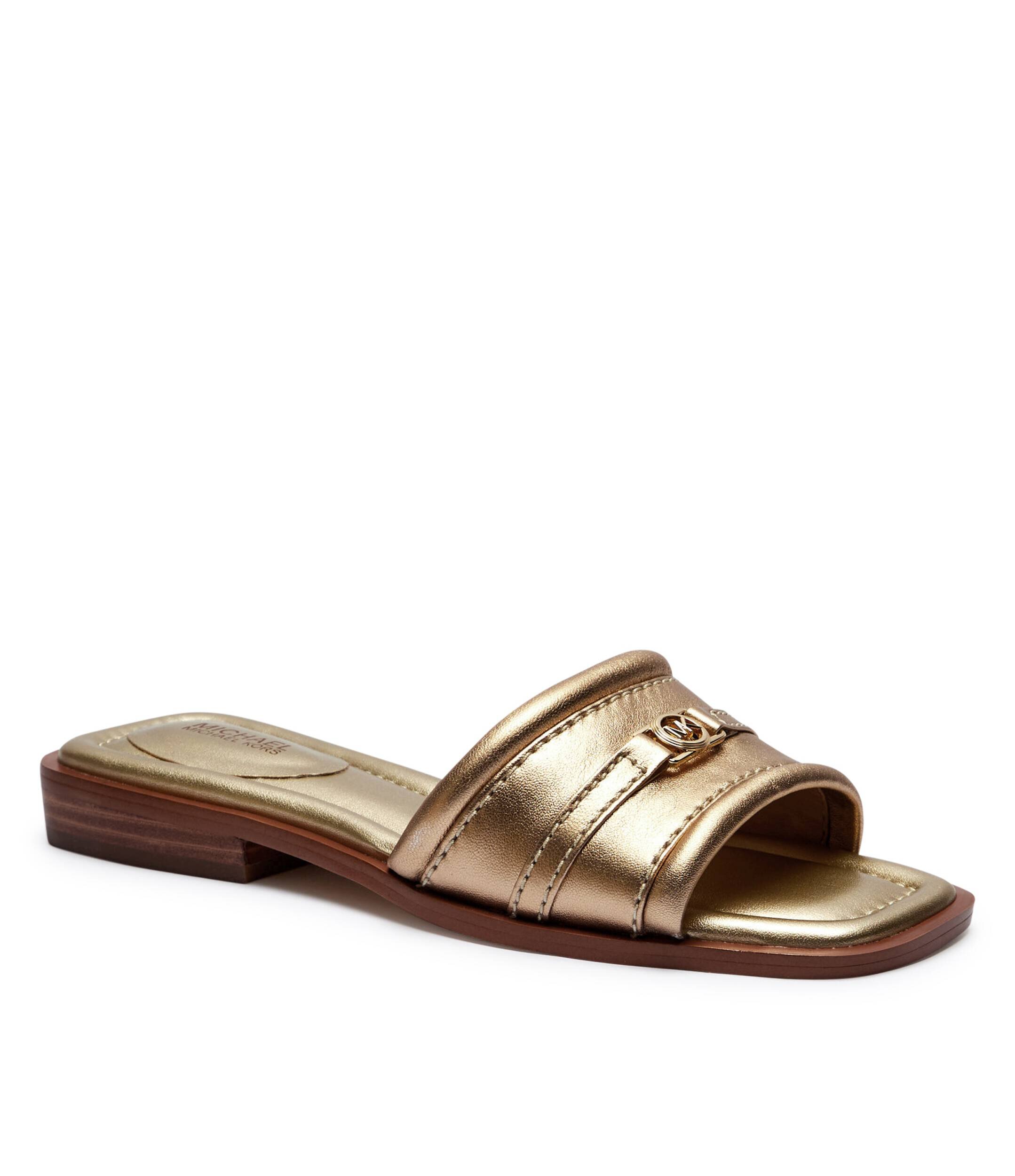 Michael Kors De piele șlapi Mandy