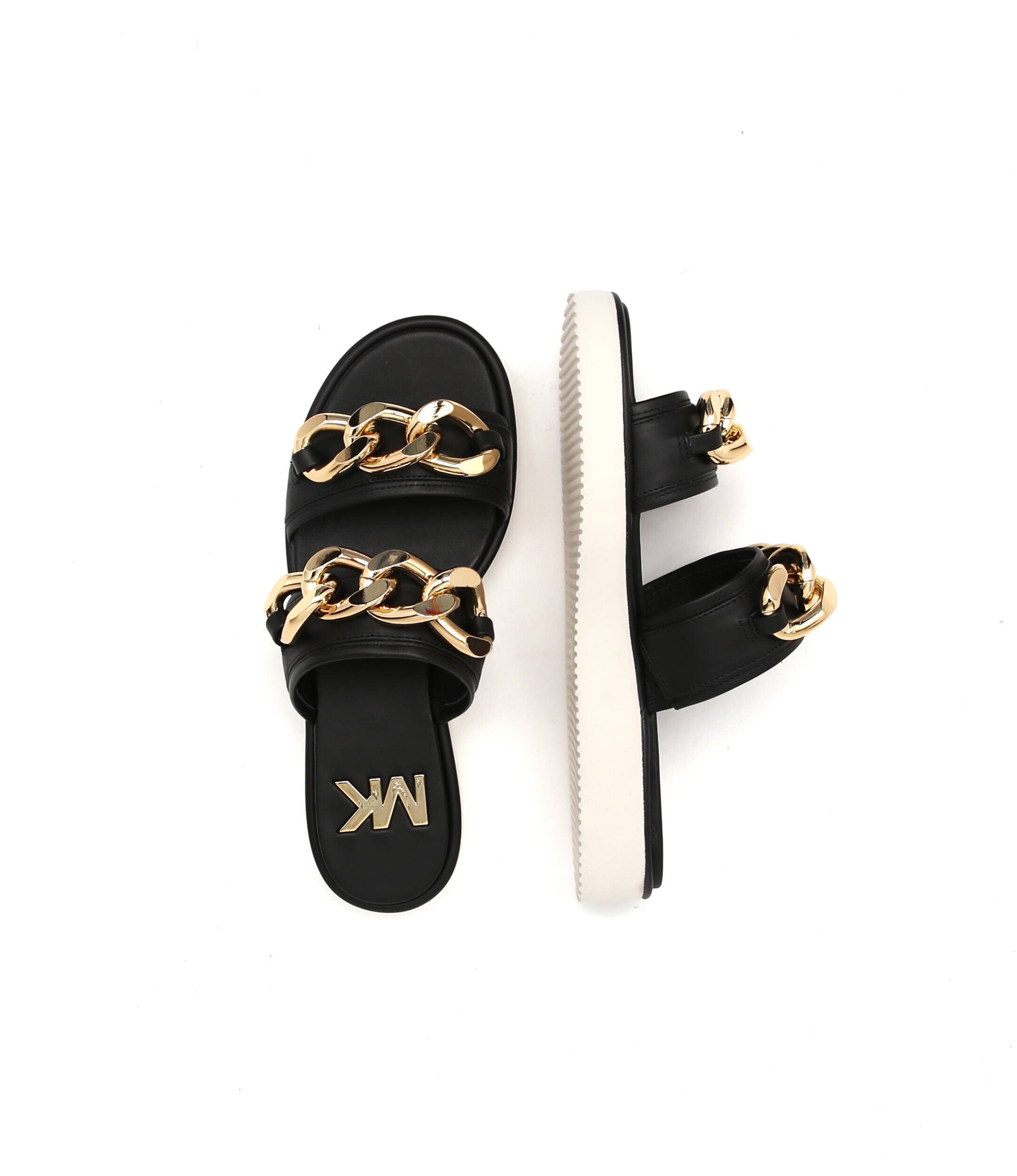 Michael Kors De piele șlapi Scarlett