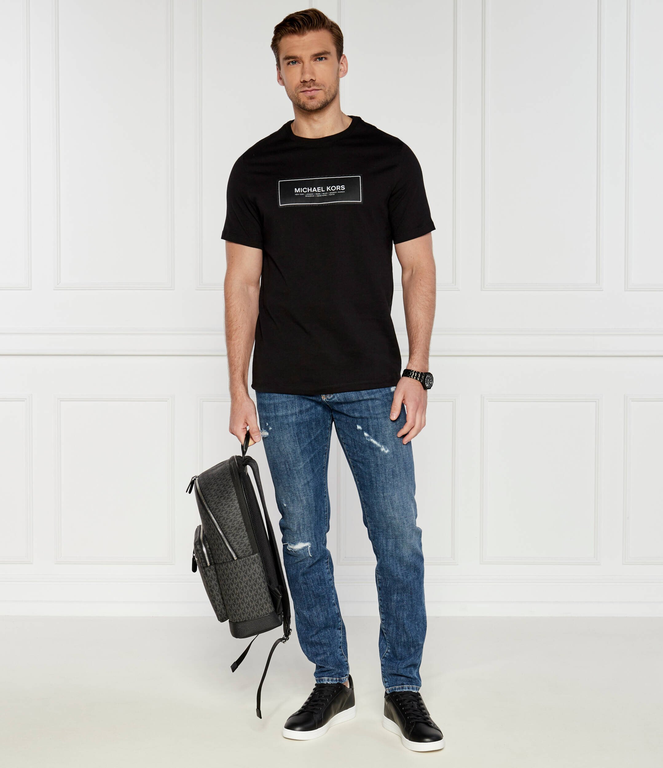 Michael Kors De piele sneakers KEATING