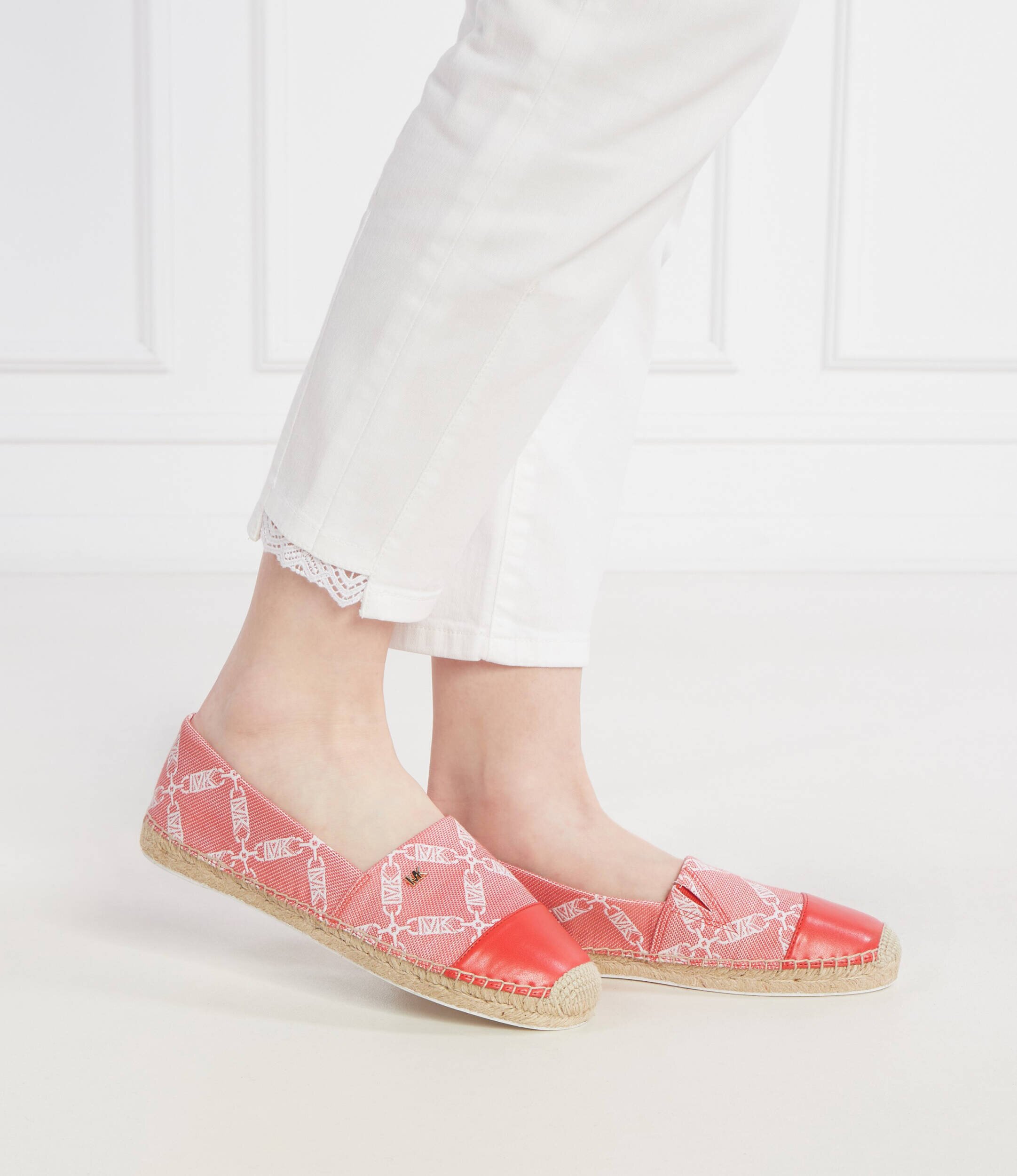 Michael Kors Espadrile Kendrick cu adaos de piele