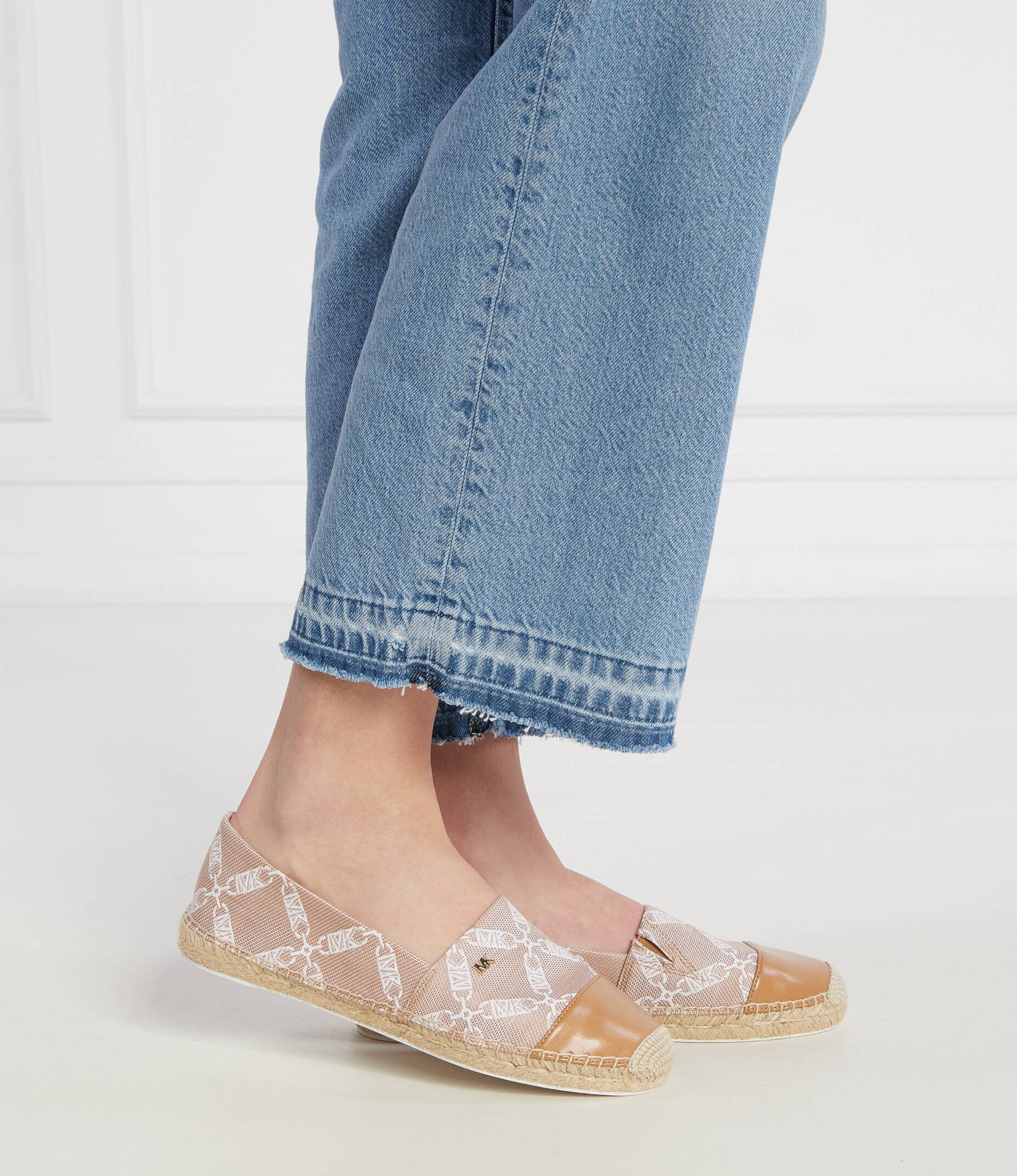 Michael Kors Espadrile Kendrick cu adaos de piele