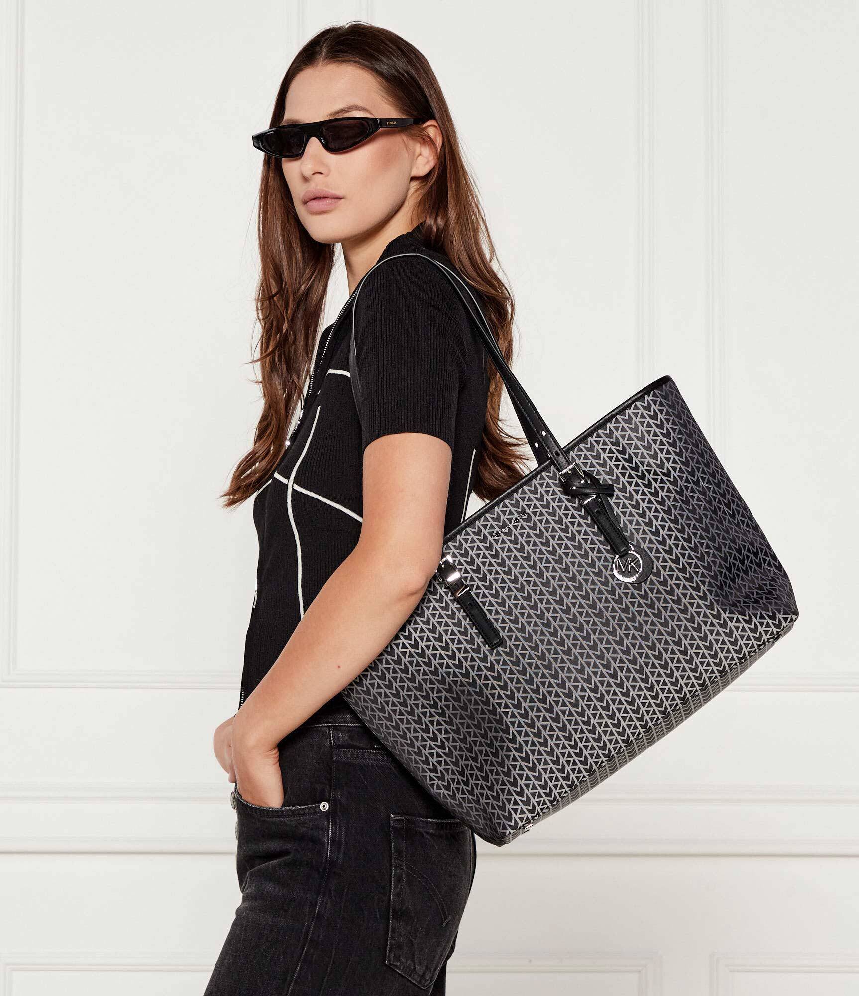 Michael Kors Geantă shopper Quinn cu adaos de piele