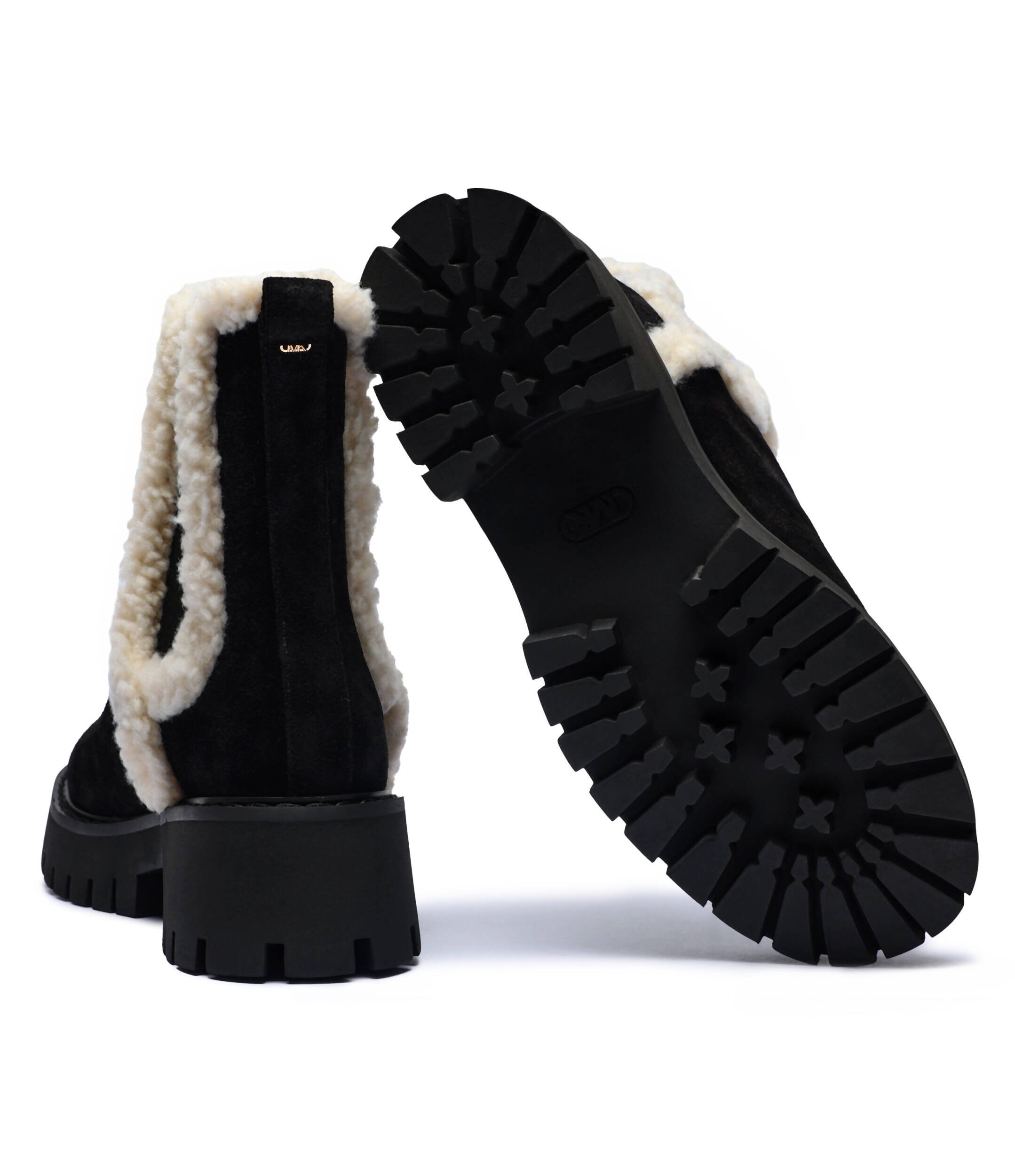 Michael Kors Ghete chelsea Asher | shearling | piele întoarsă