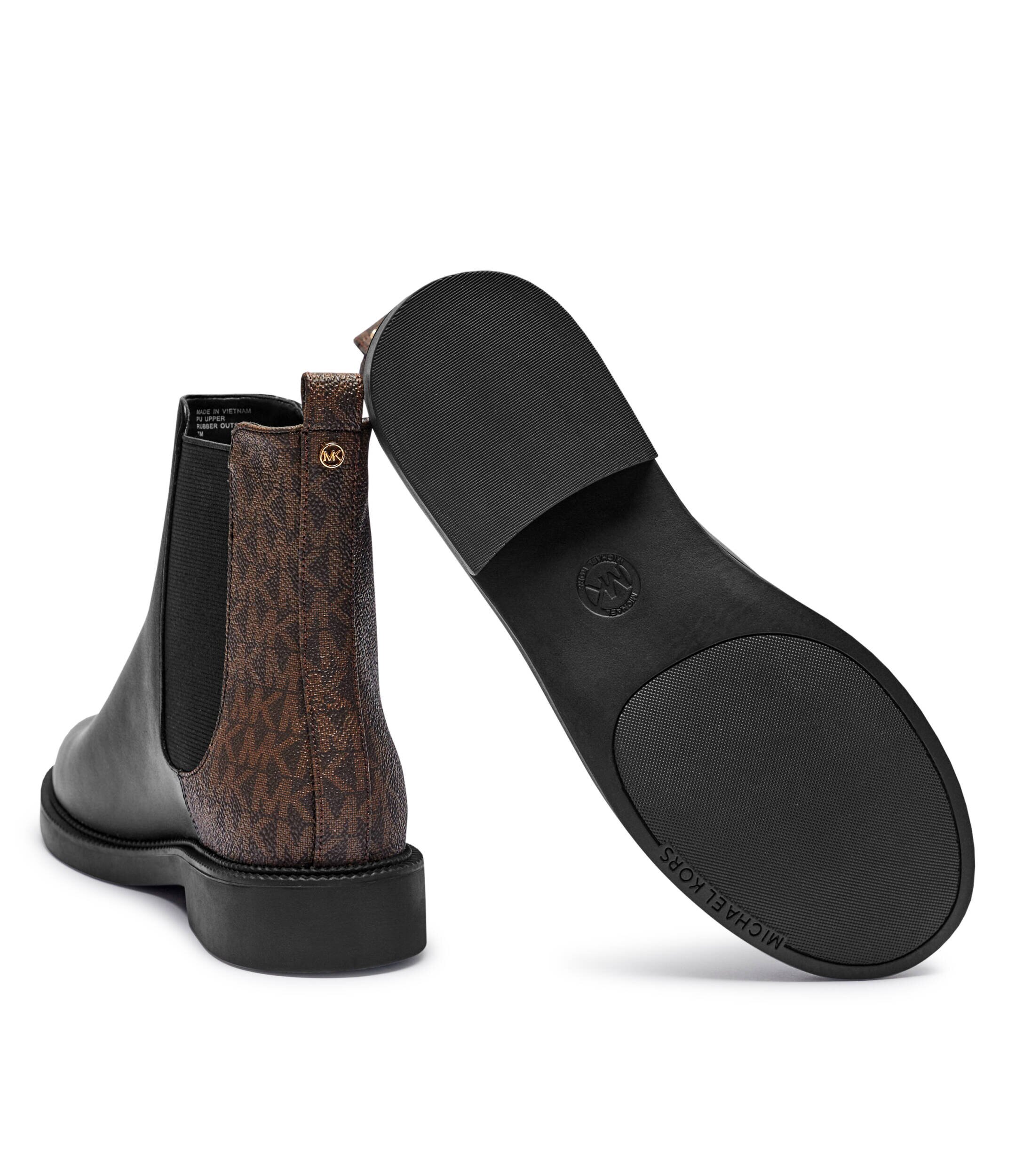 Michael Kors Ghete chelsea Hazel cu adaos de piele