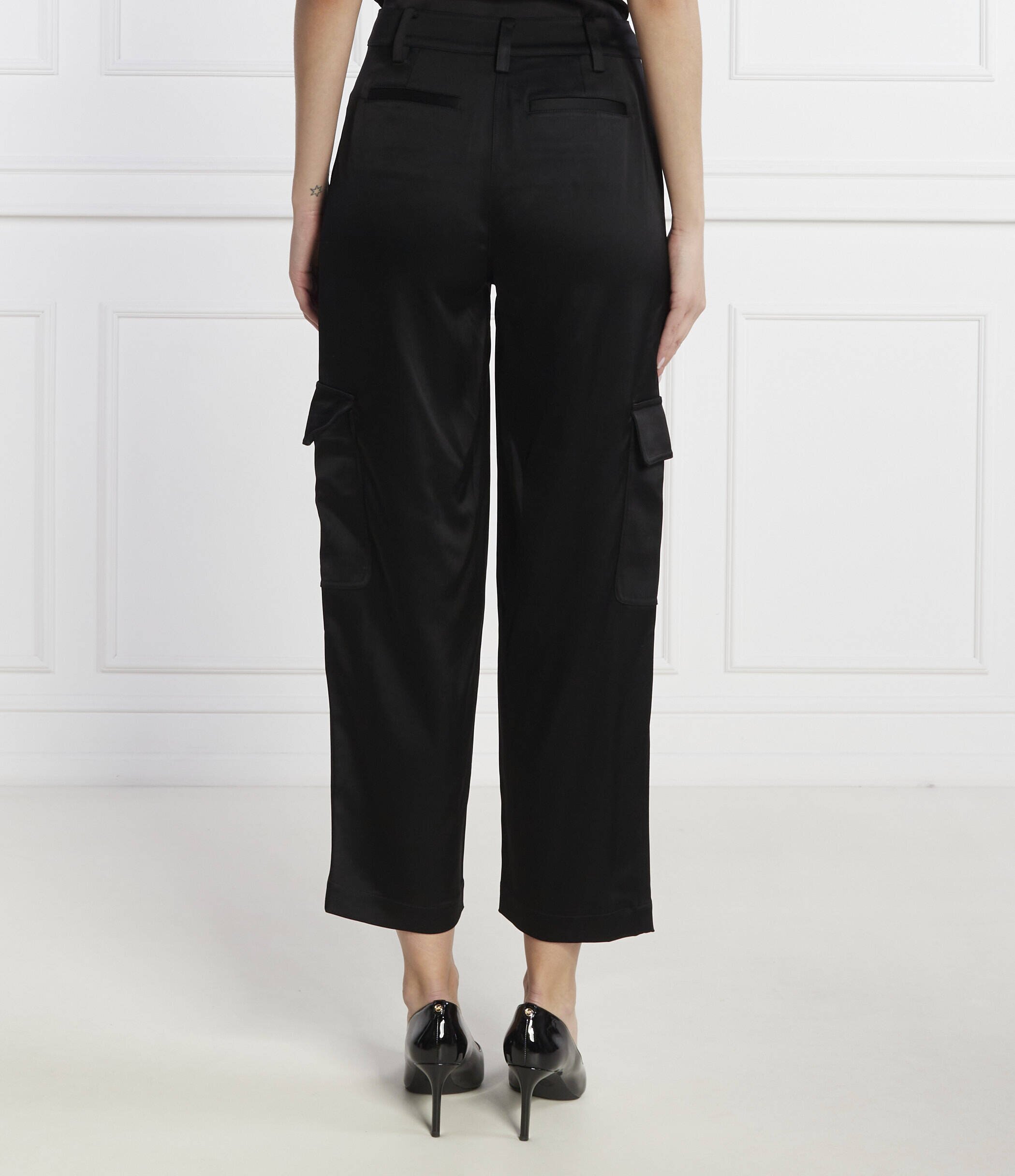 Michael Kors Pantaloni SATIN CARGO PANT | Loose fit