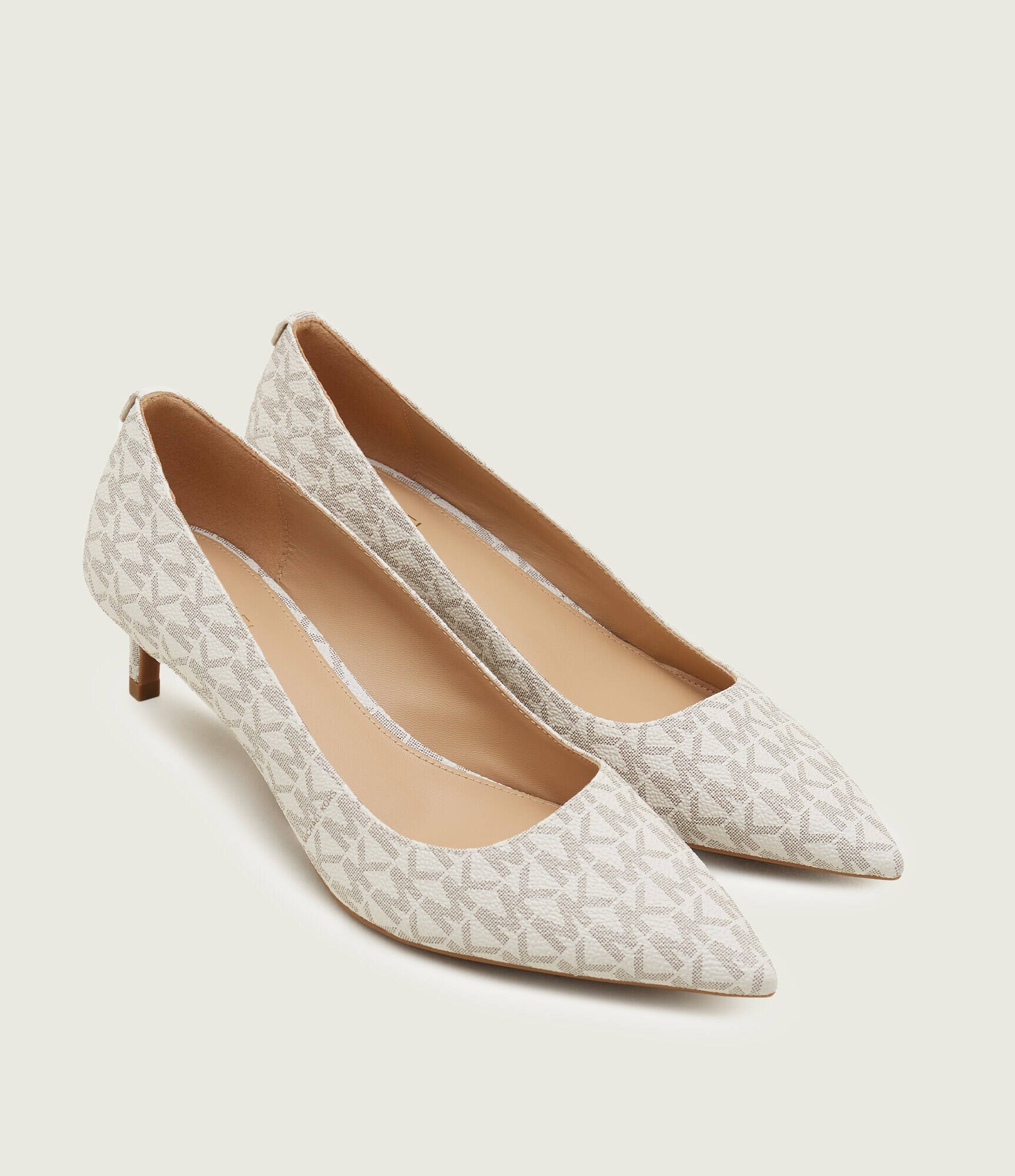 Michael Kors Pantofi ALINA FLEX KITTEN PUMP cu adaos de piele