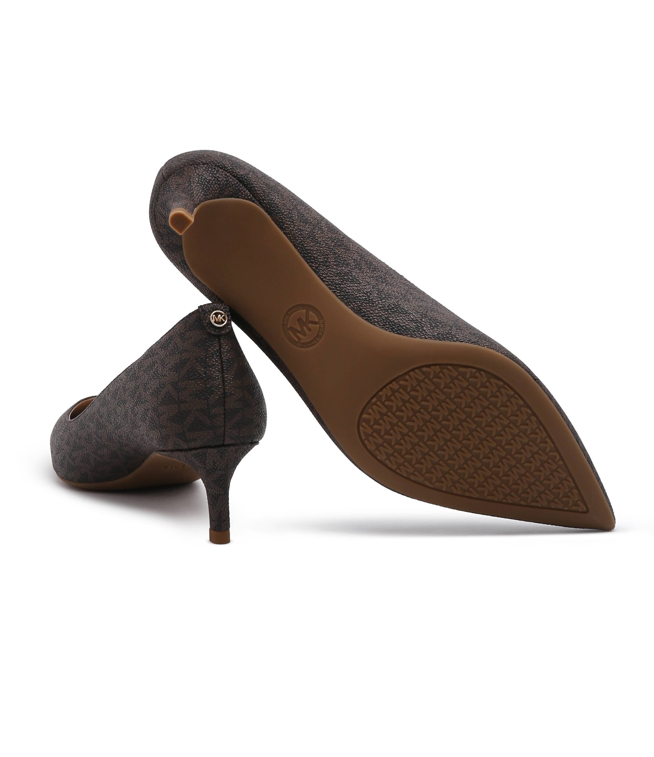 Michael Kors Pantofi ALINA FLEX KITTEN PUMP cu adaos de piele