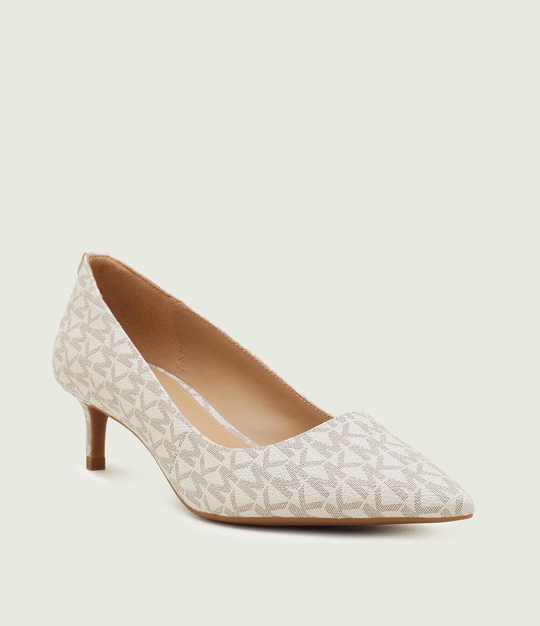 Michael Kors Pantofi ALINA FLEX KITTEN PUMP cu adaos de piele