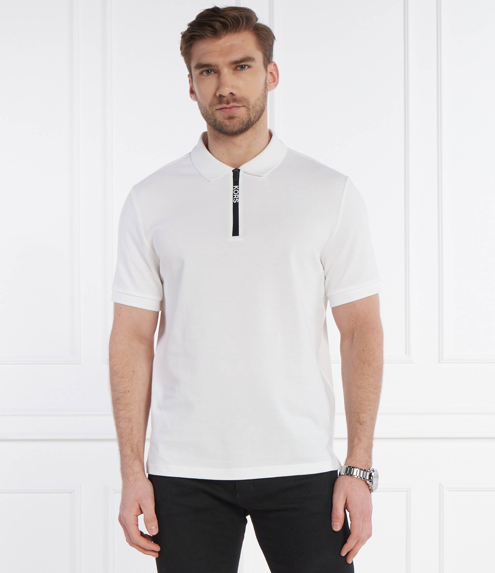 Michael Kors Polo SS ZIP LOGO | Regular Fit