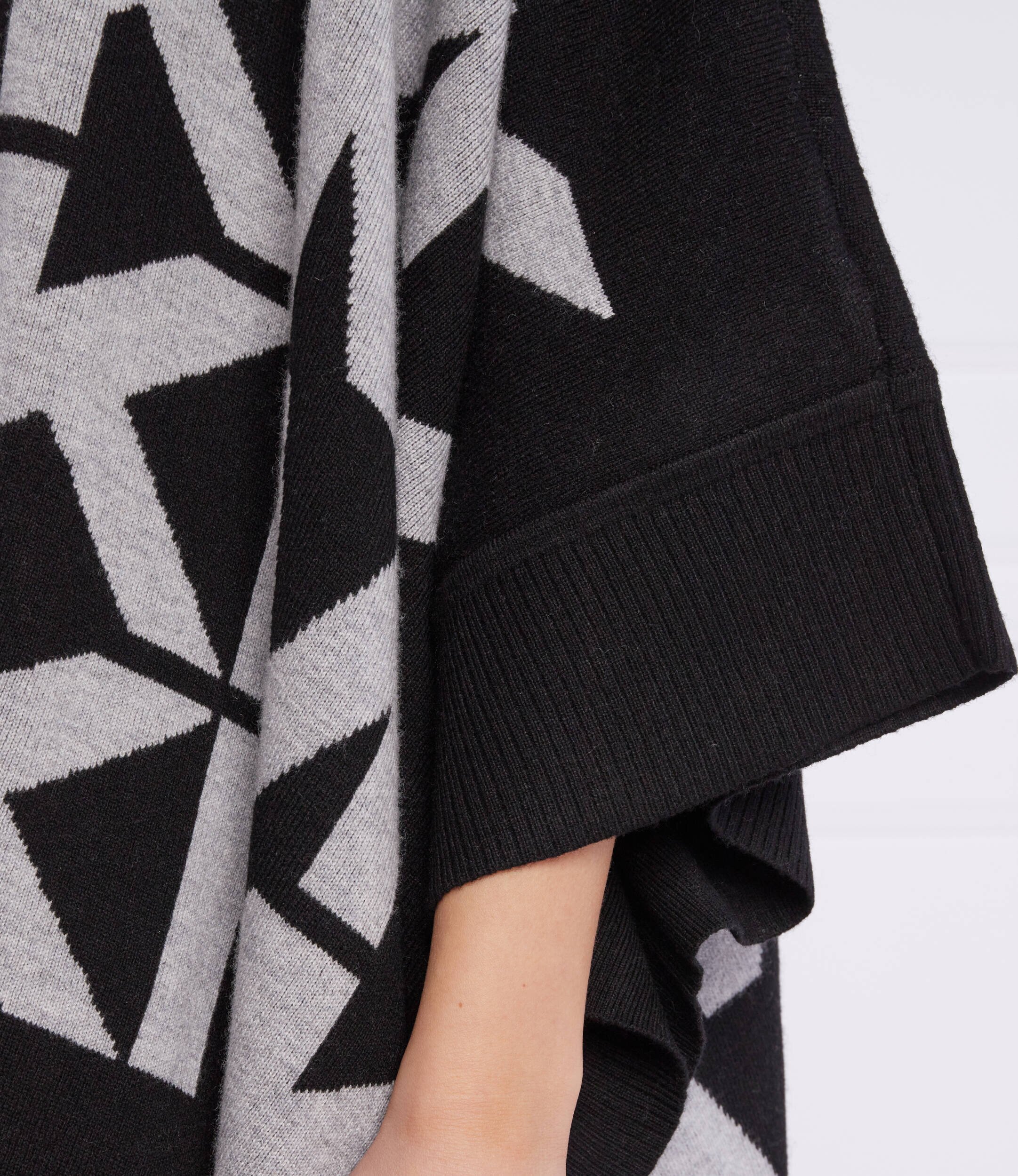 Michael Kors Poncho | Oversize fit cu adaos de lână și cașmir