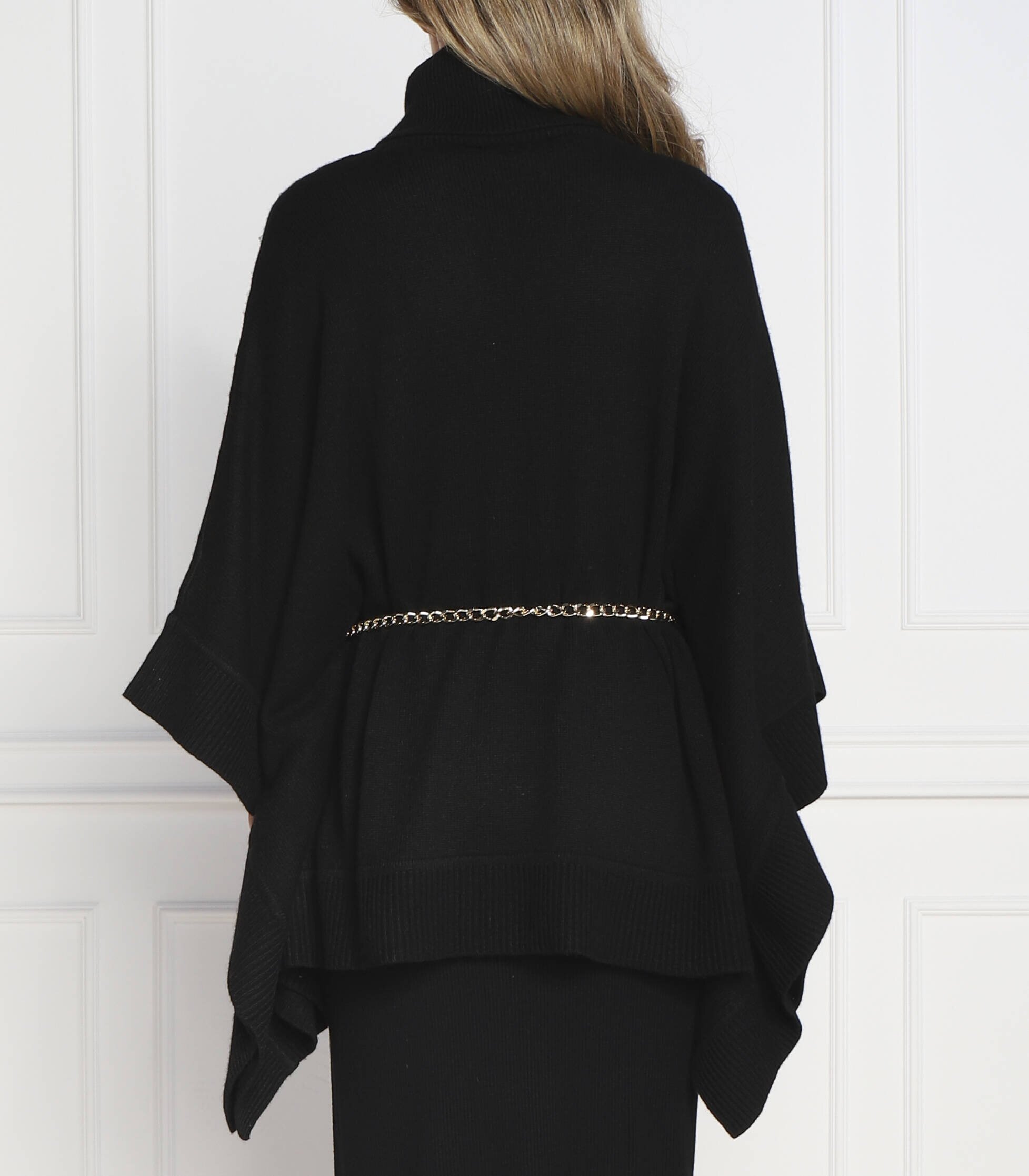 Michael Kors Poncho | Relaxed fit cu adaos de lână și cașmir