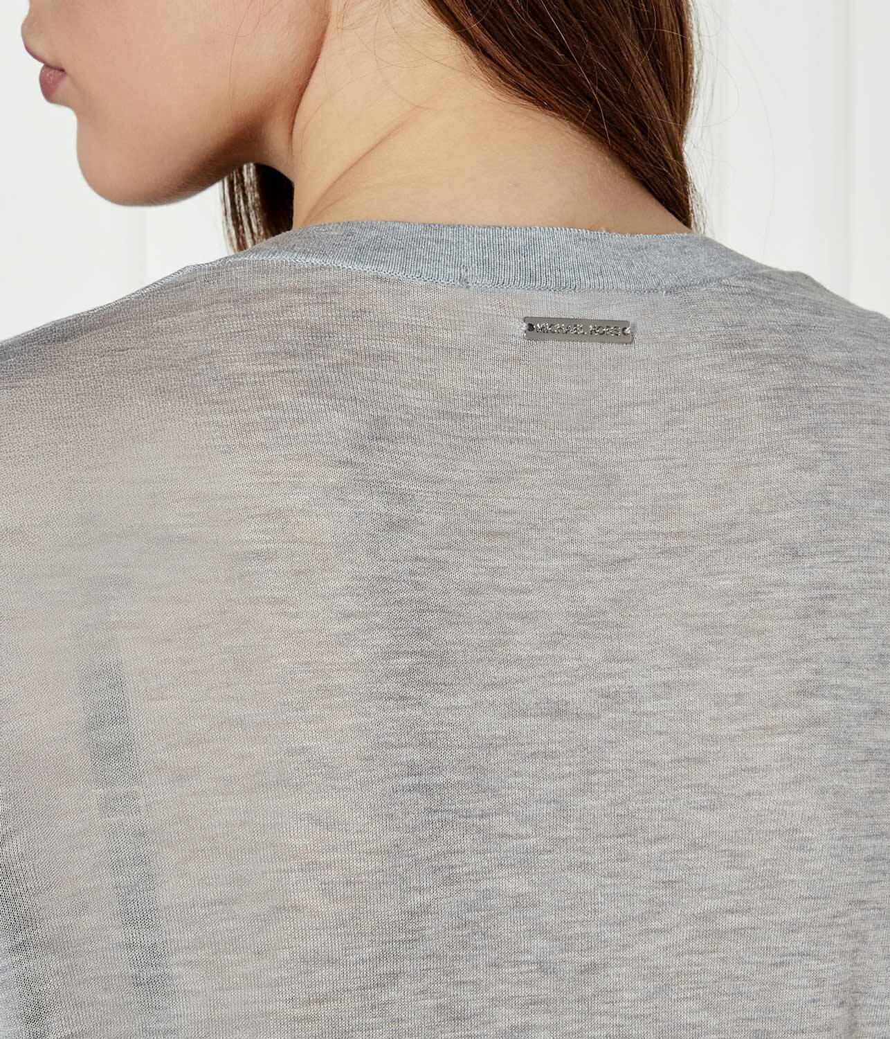 Michael Kors Pulover cu adaos de mătase
