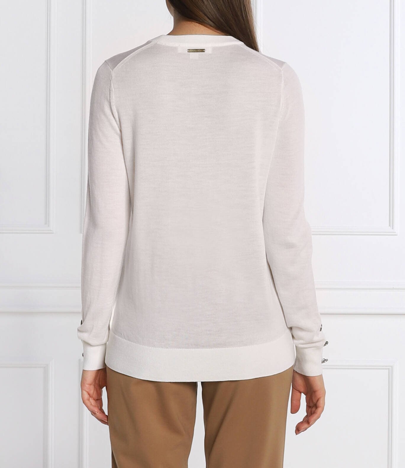 Michael Kors Pulover MERINO BUTTON | Regular Fit