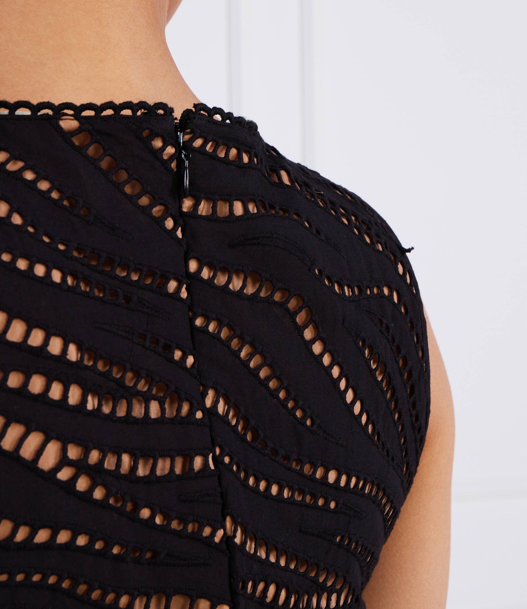 Michael Kors rochie eyelet slvls rfl