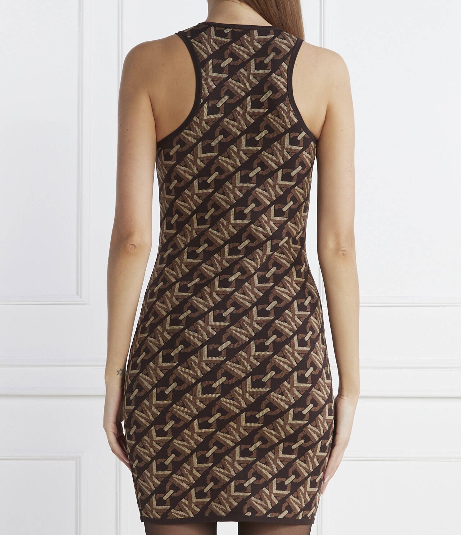 Michael Kors Rochie MK DOT EMPR LOGO DRS