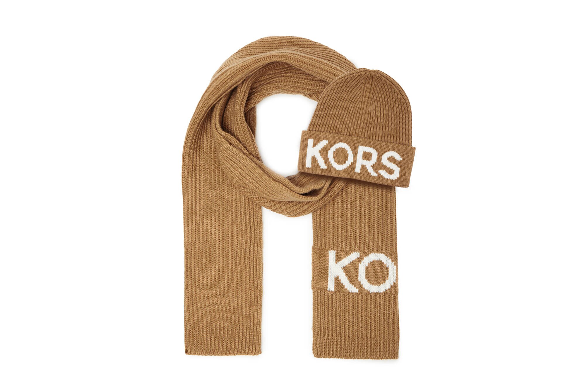 Michael Kors Șal + căciulă cu adaos de lână