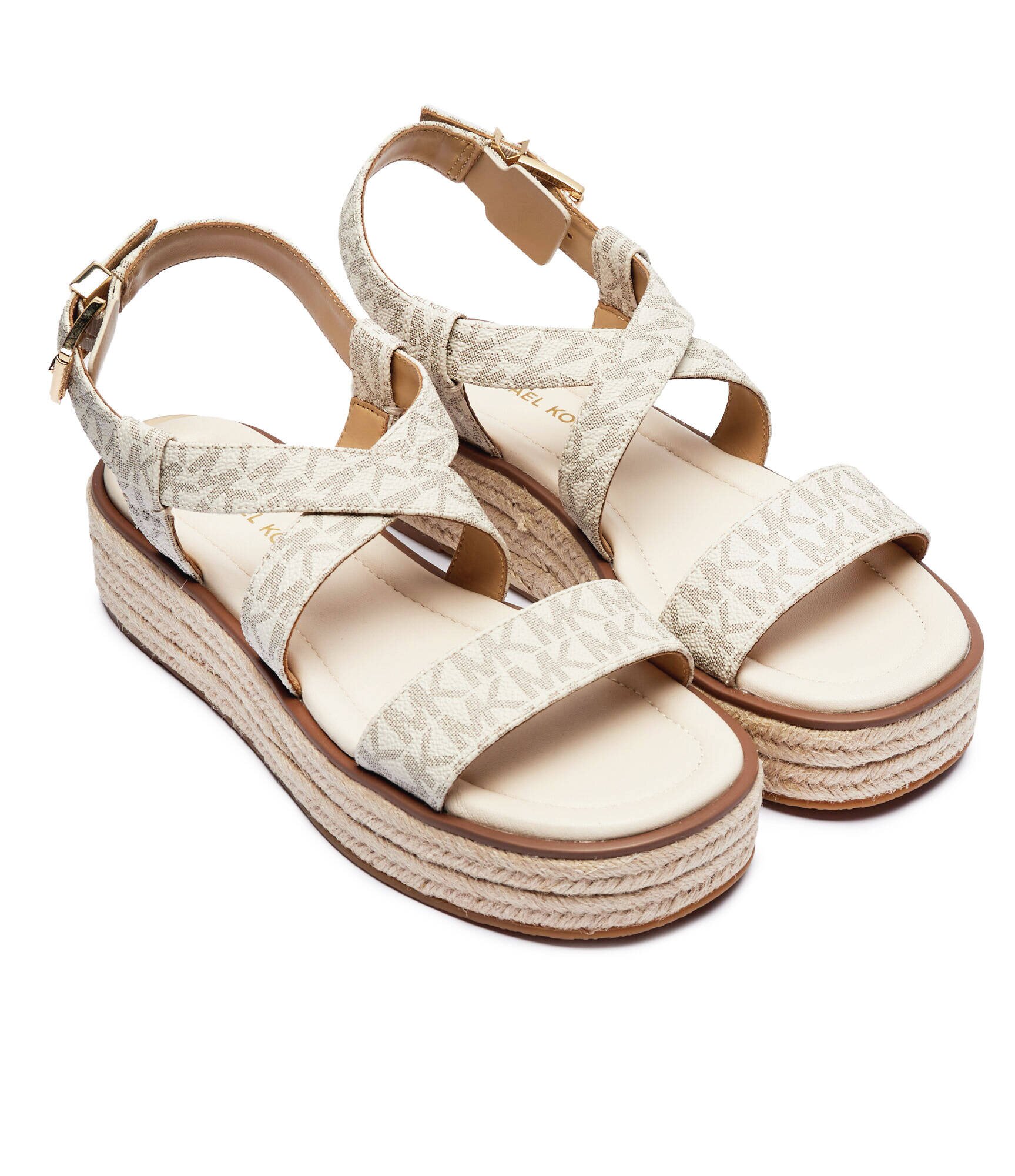 Michael Kors Sandale Lynn cu adaos de piele