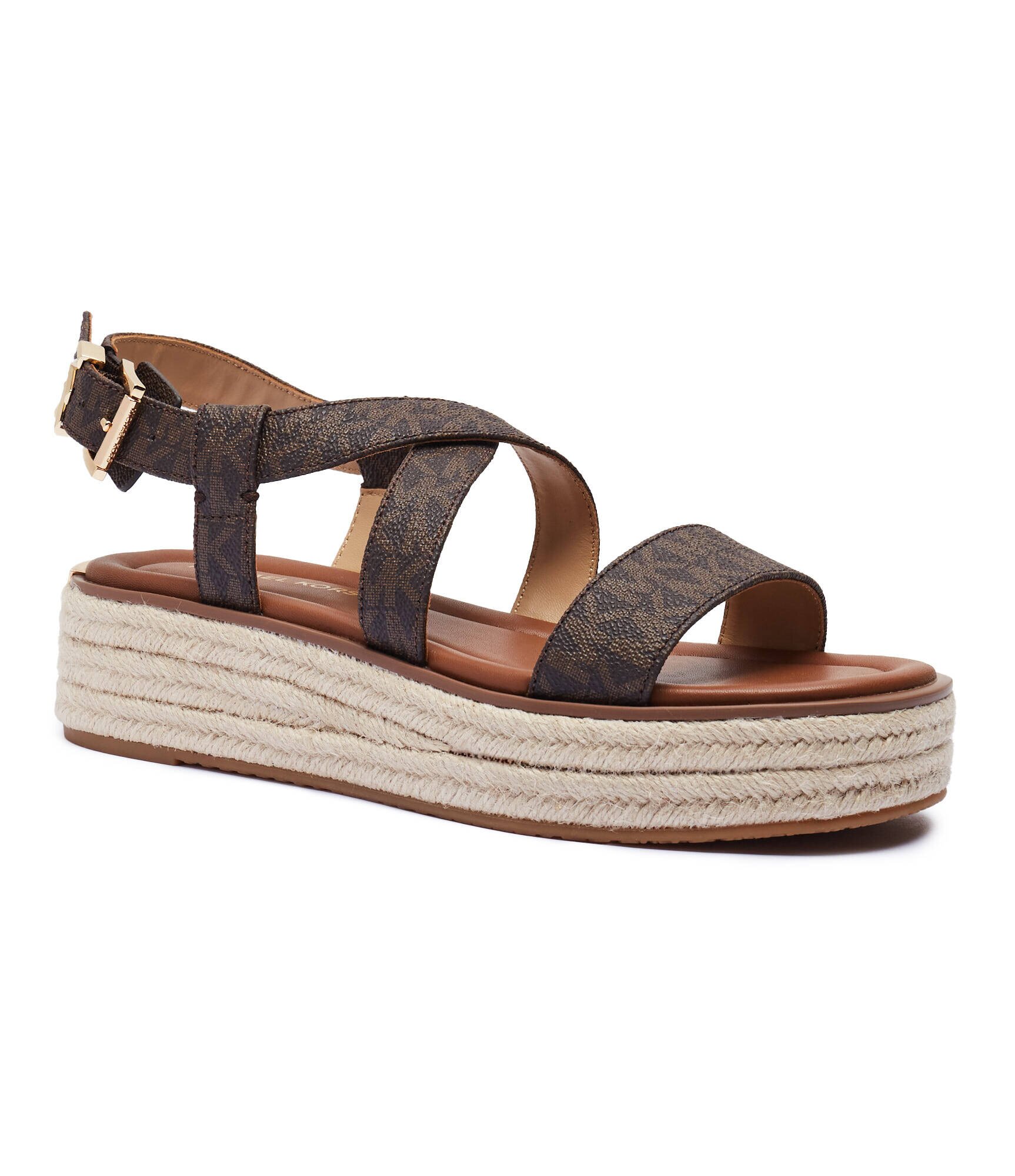 Michael Kors Sandale Lynn cu adaos de piele
