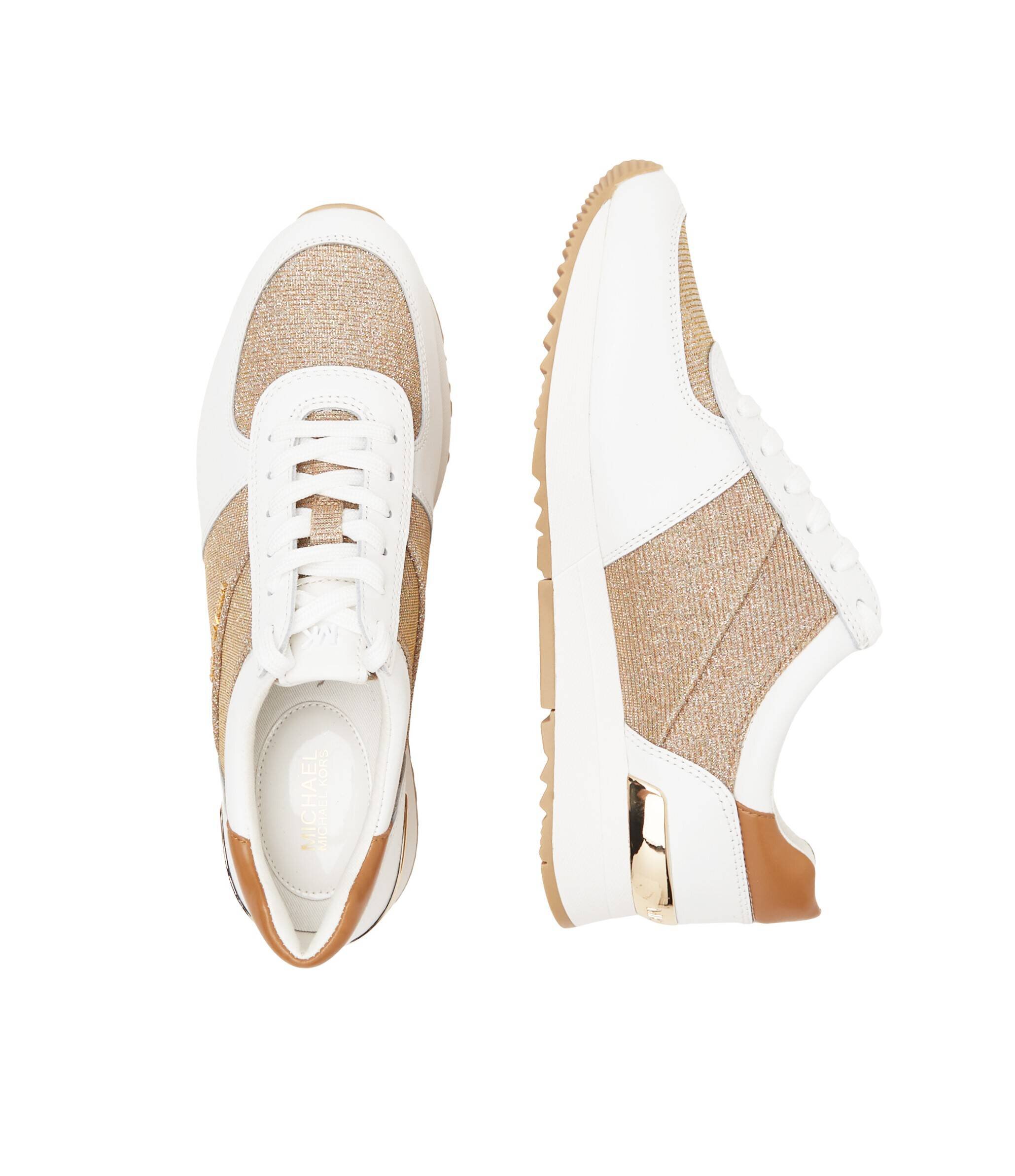 Michael Kors Sneakers Allie cu adaos de piele