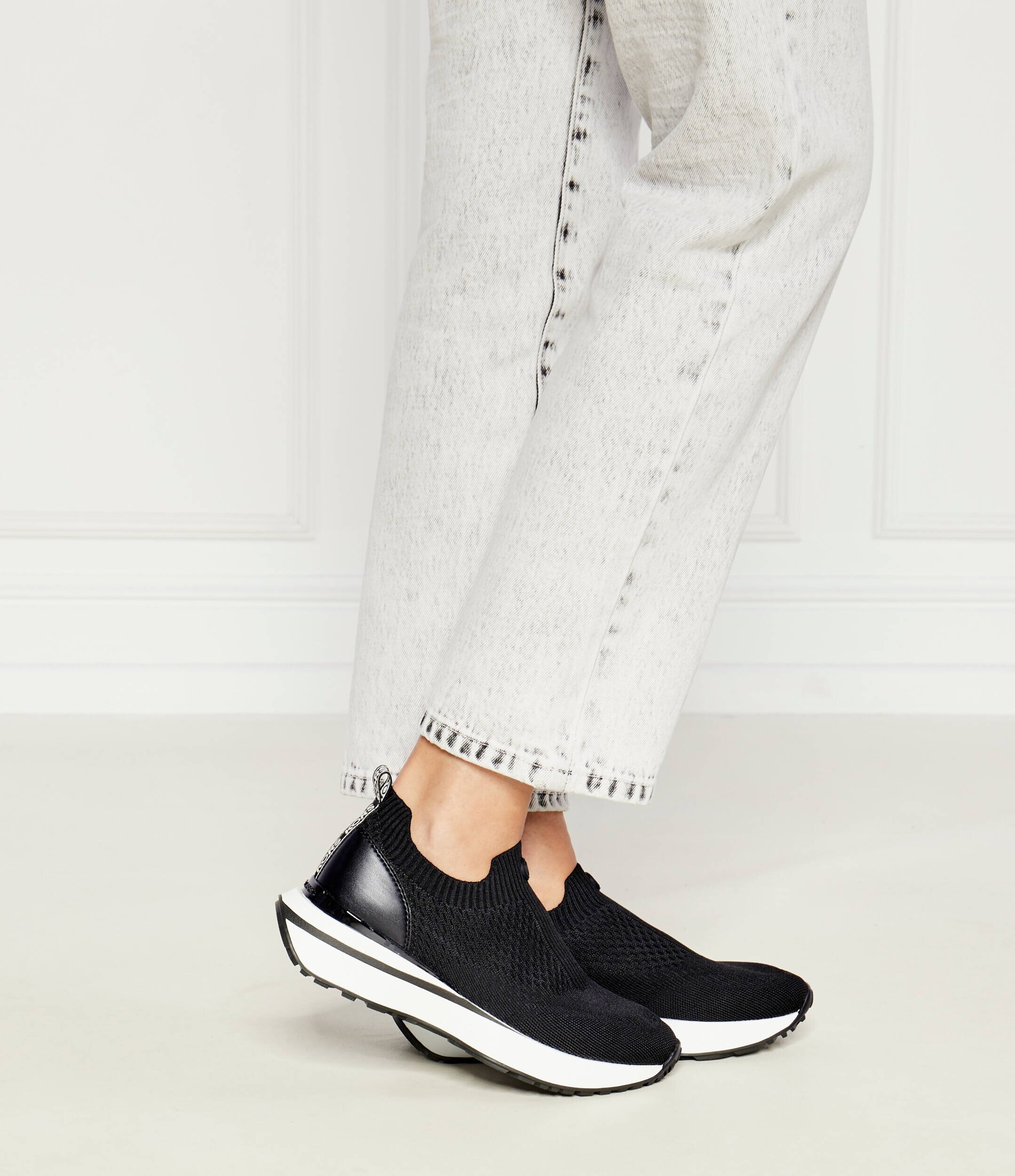 Michael Kors Sneakers Ari cu adaos de piele