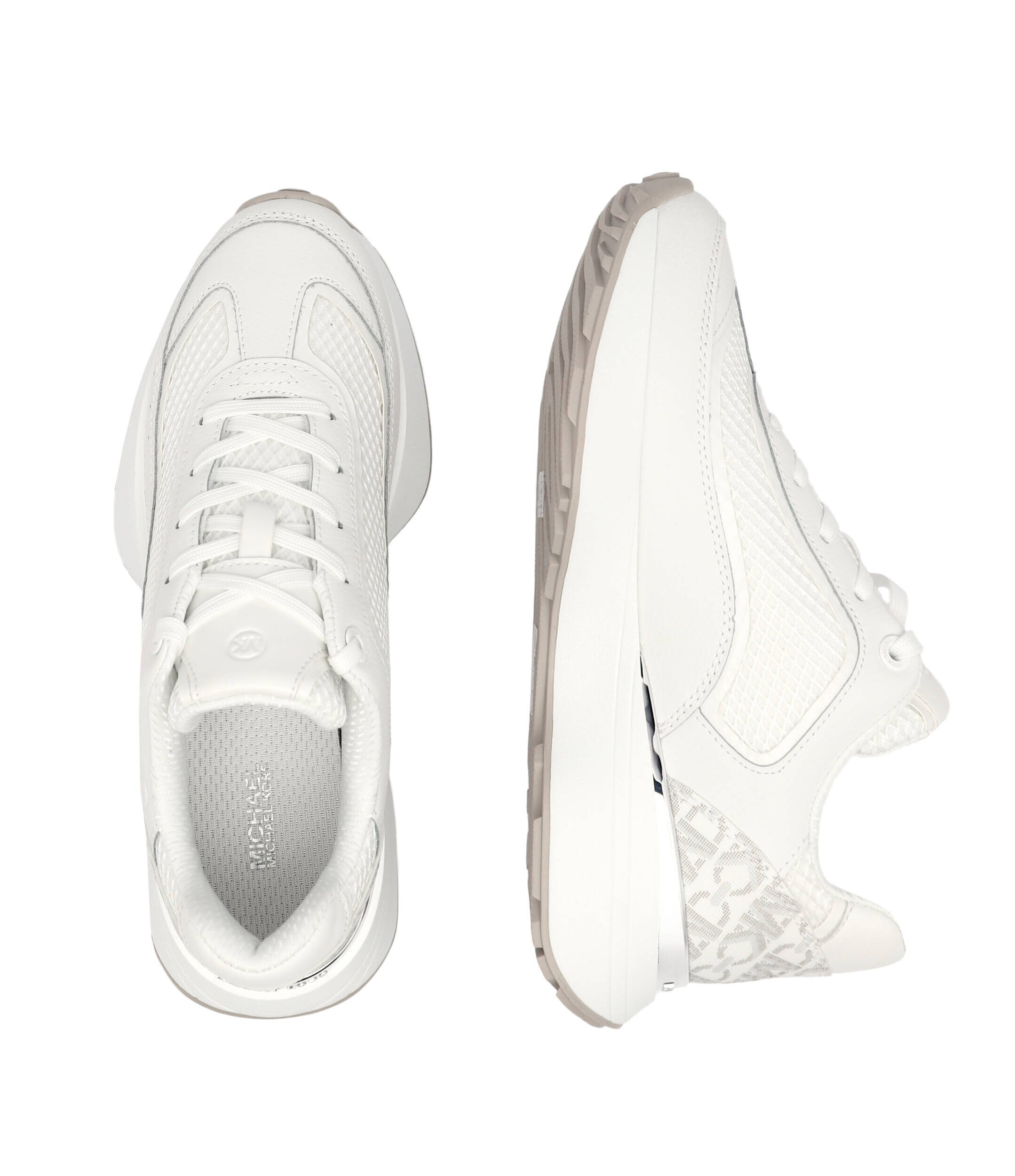 Michael Kors Sneakers Ari cu adaos de piele