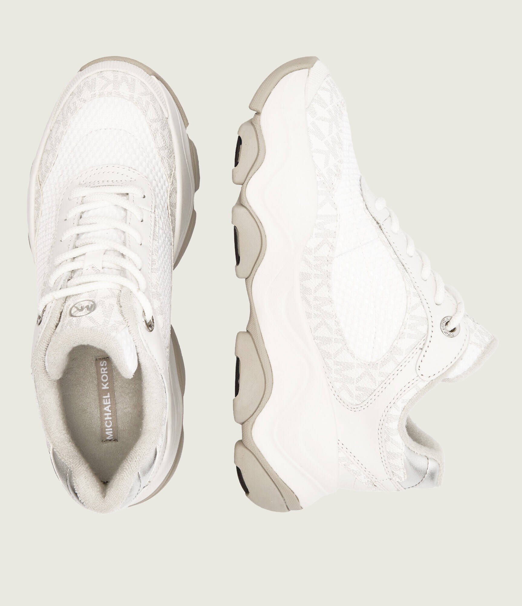 Michael Kors Sneakers Atlas cu adaos de piele
