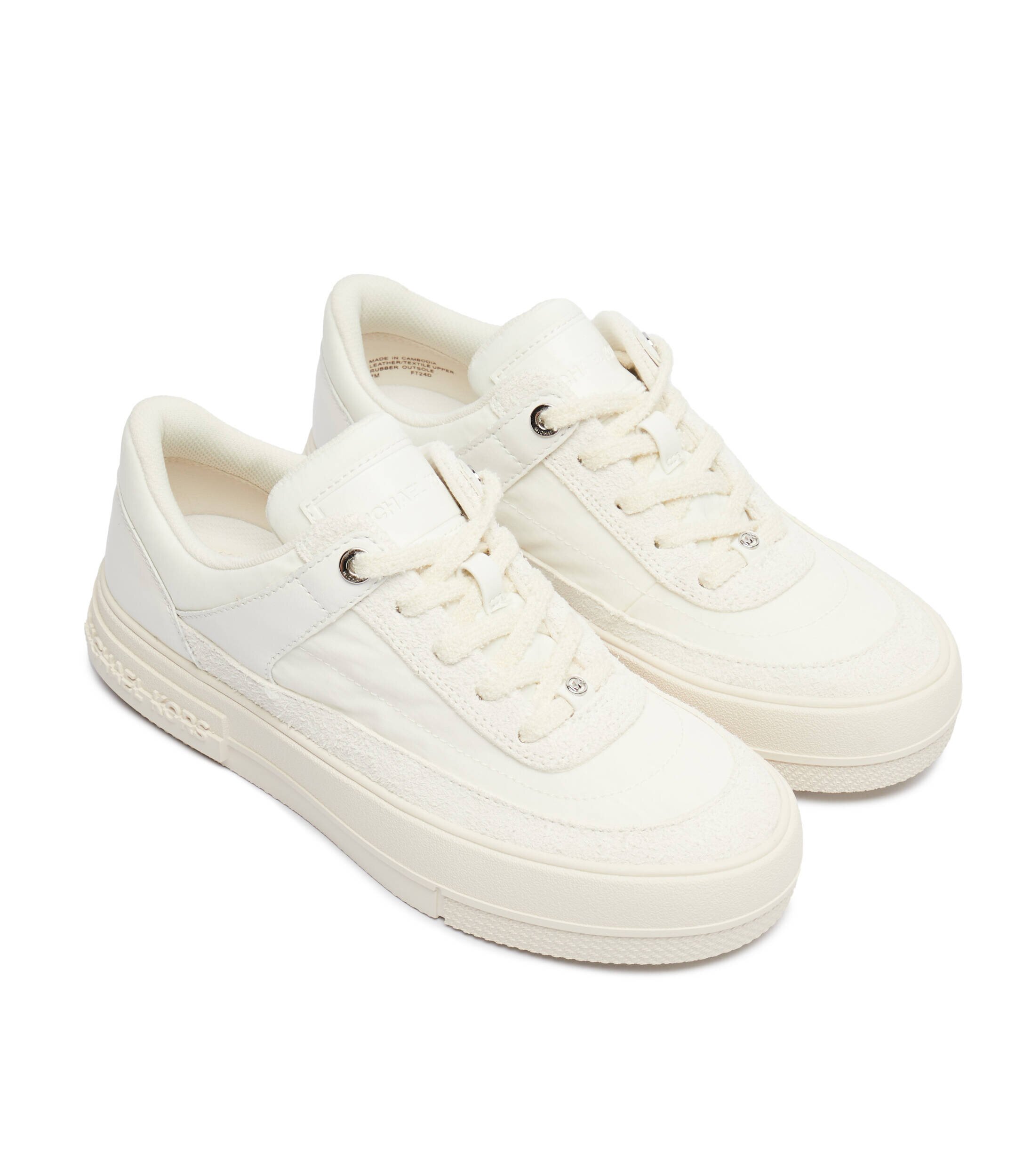 Michael Kors Sneakers Aurora cu adaos de piele