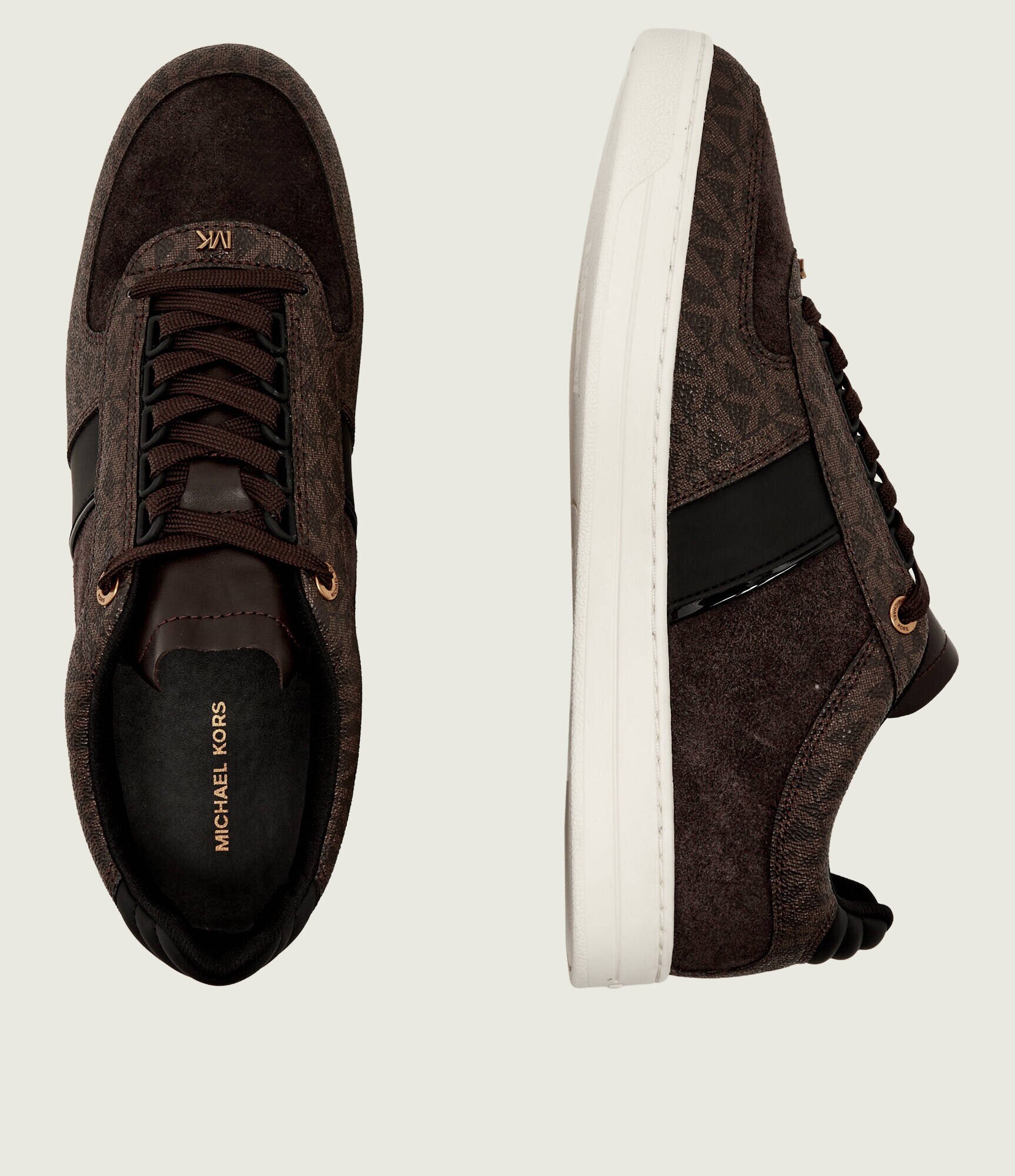 Michael Kors Sneakers Brady cu adaos de piele