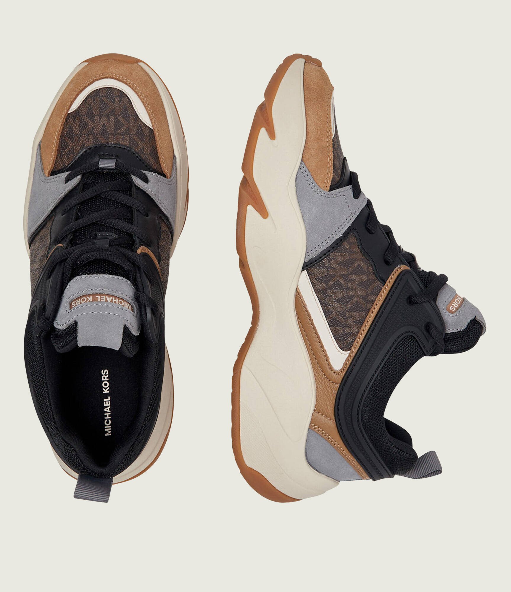 Michael Kors Sneakers CHASE | piele întoarsă