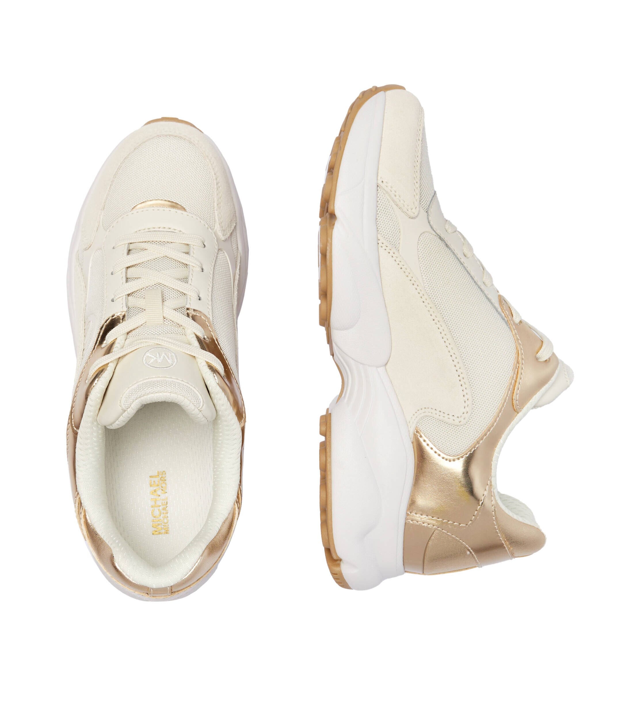 Michael Kors Sneakers cu adaos de piele