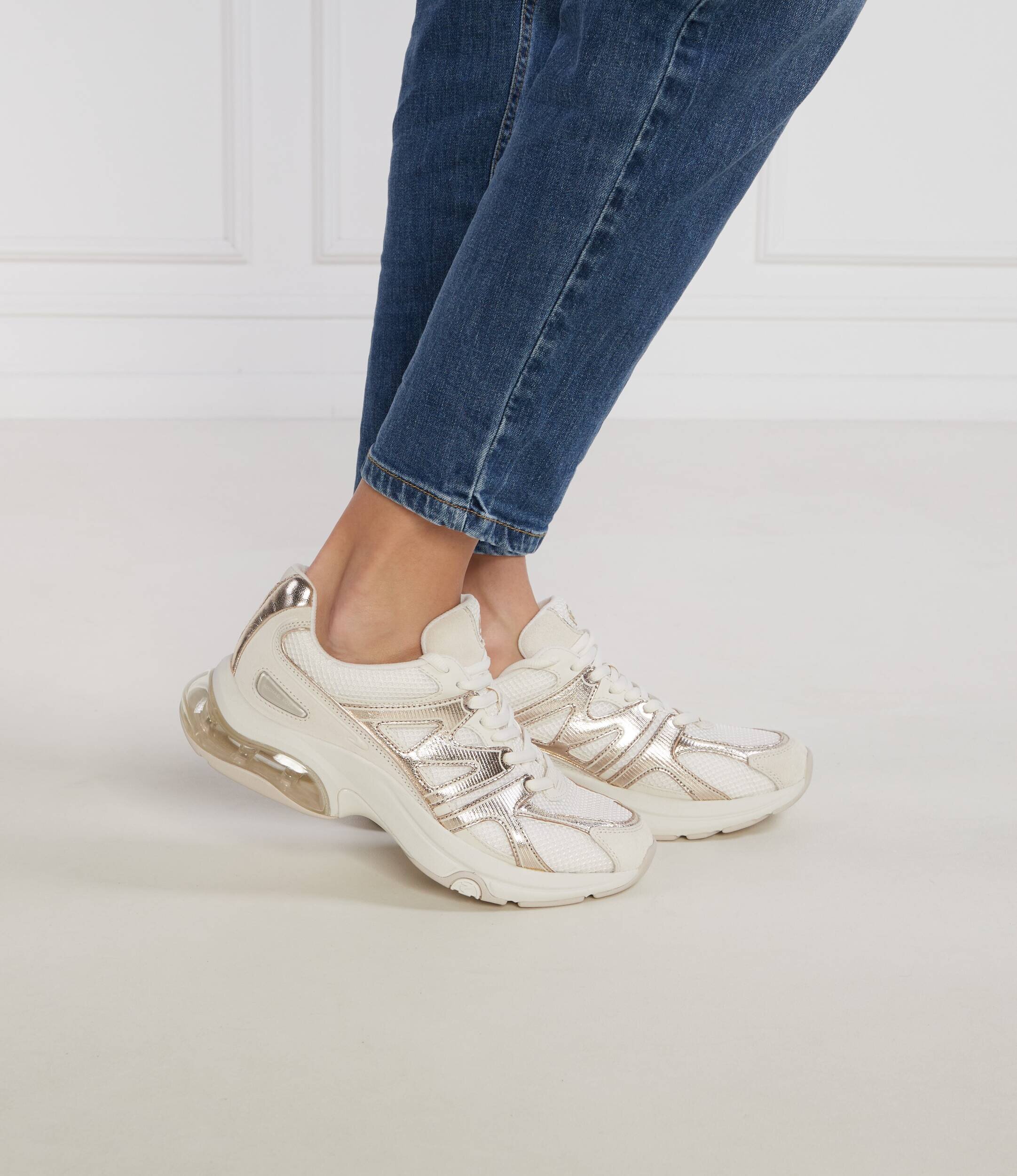 Michael Kors Sneakers cu adaos de piele